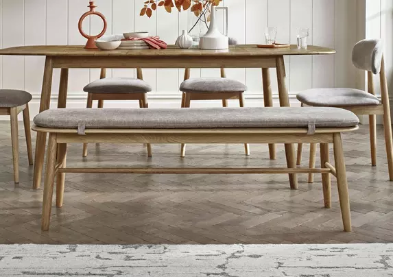 Stockholm Dining Bench Furniture Village
