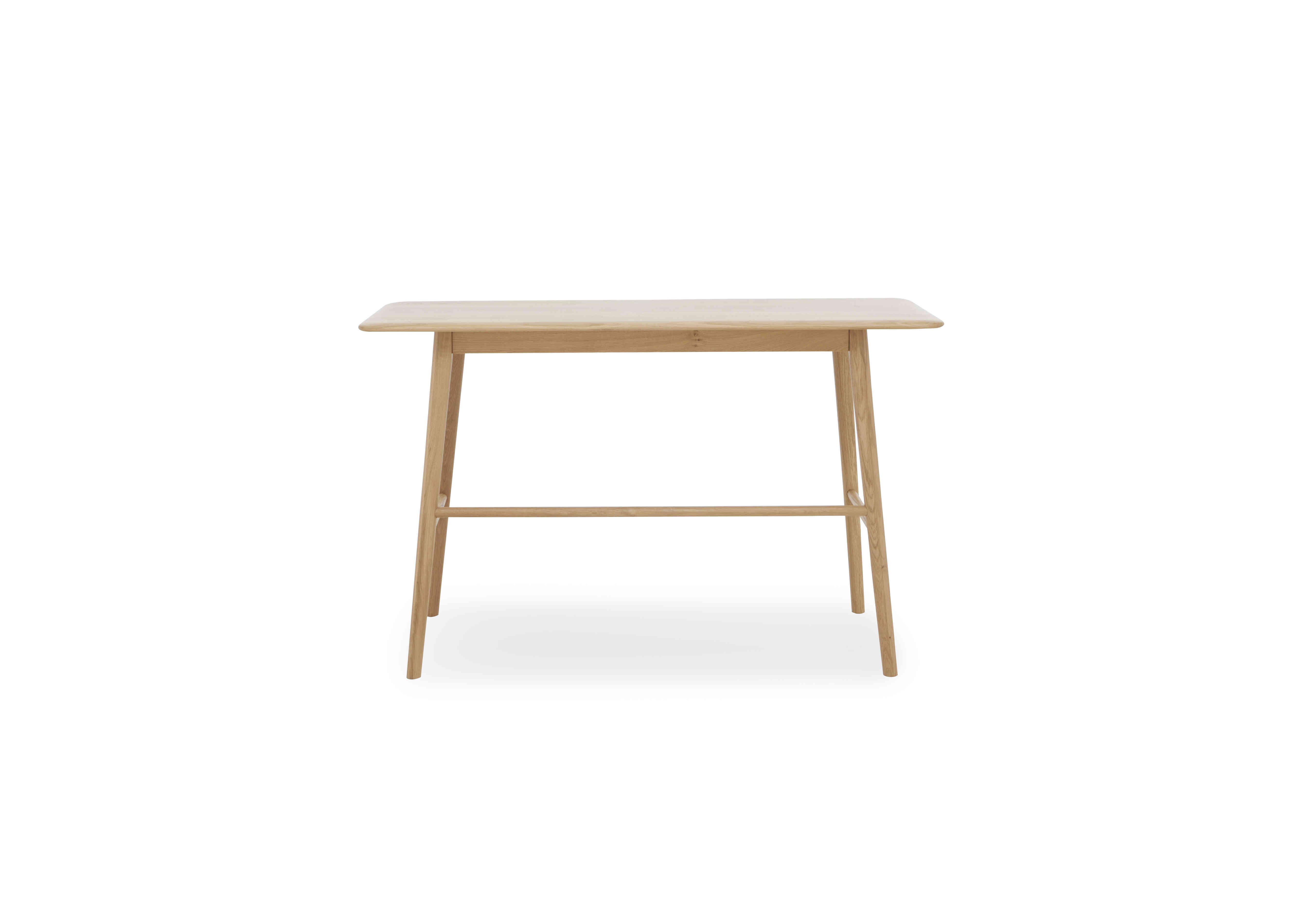 Stockholm Console Table in Light Oak on Furniture Village