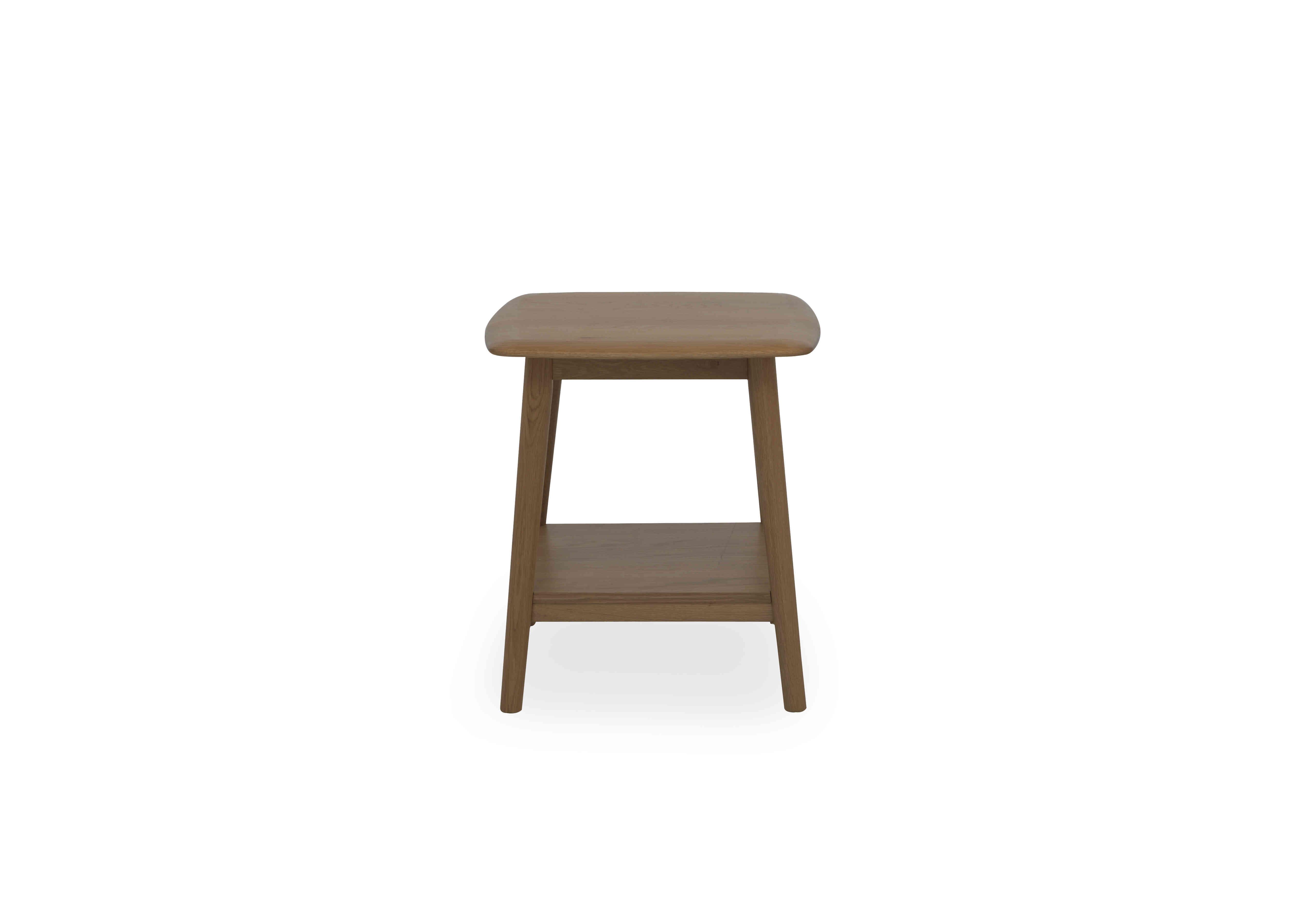 Stockholm Lamp Table in Dark Oak on Furniture Village