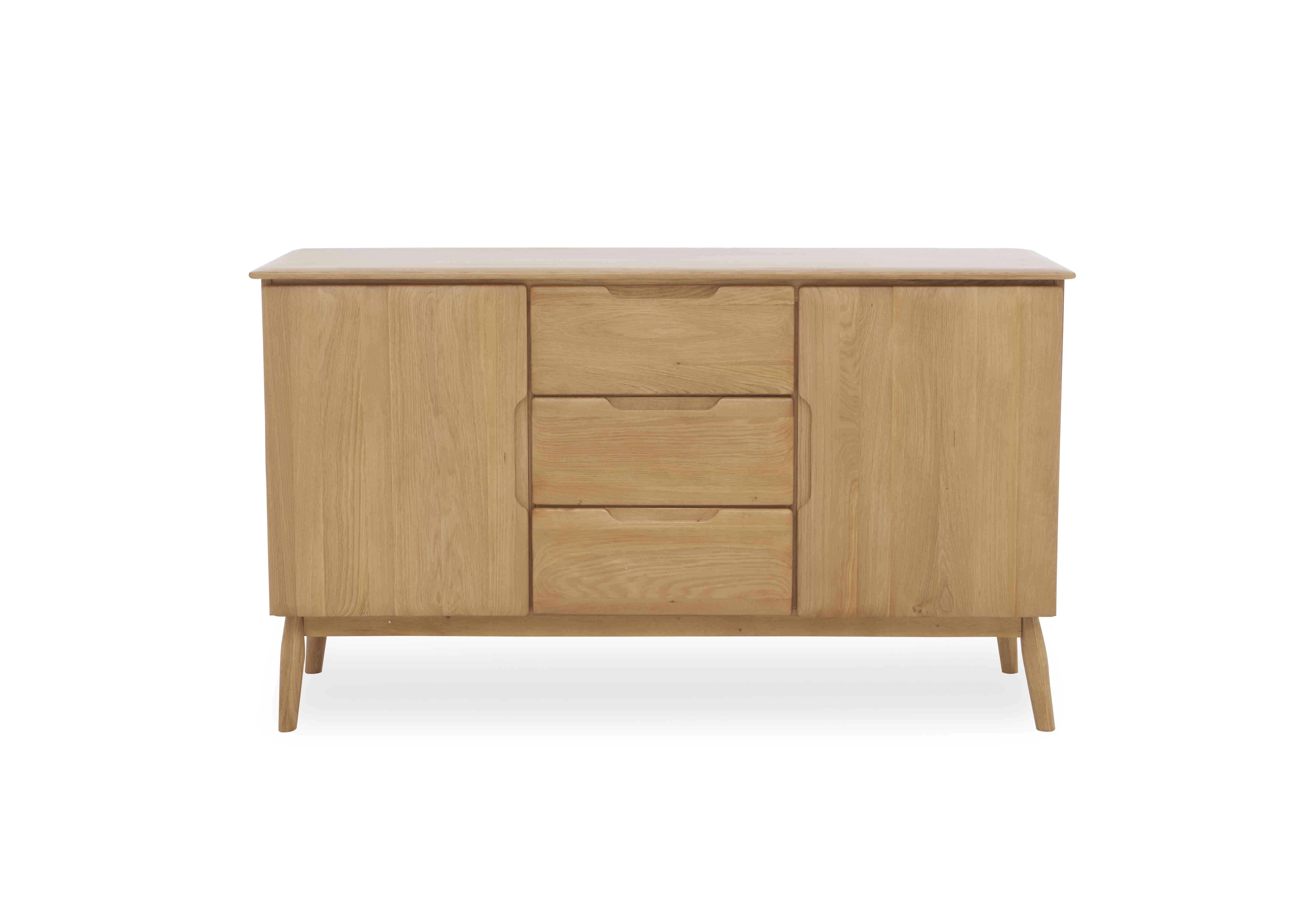 Stockholm Large Sideboard in Light Oak on Furniture Village