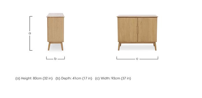 Stockholm Small Sideboard in  on Furniture Village