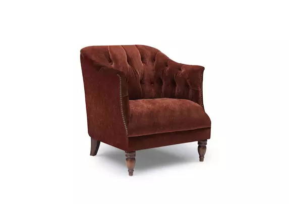 Burgundy tub chair sales