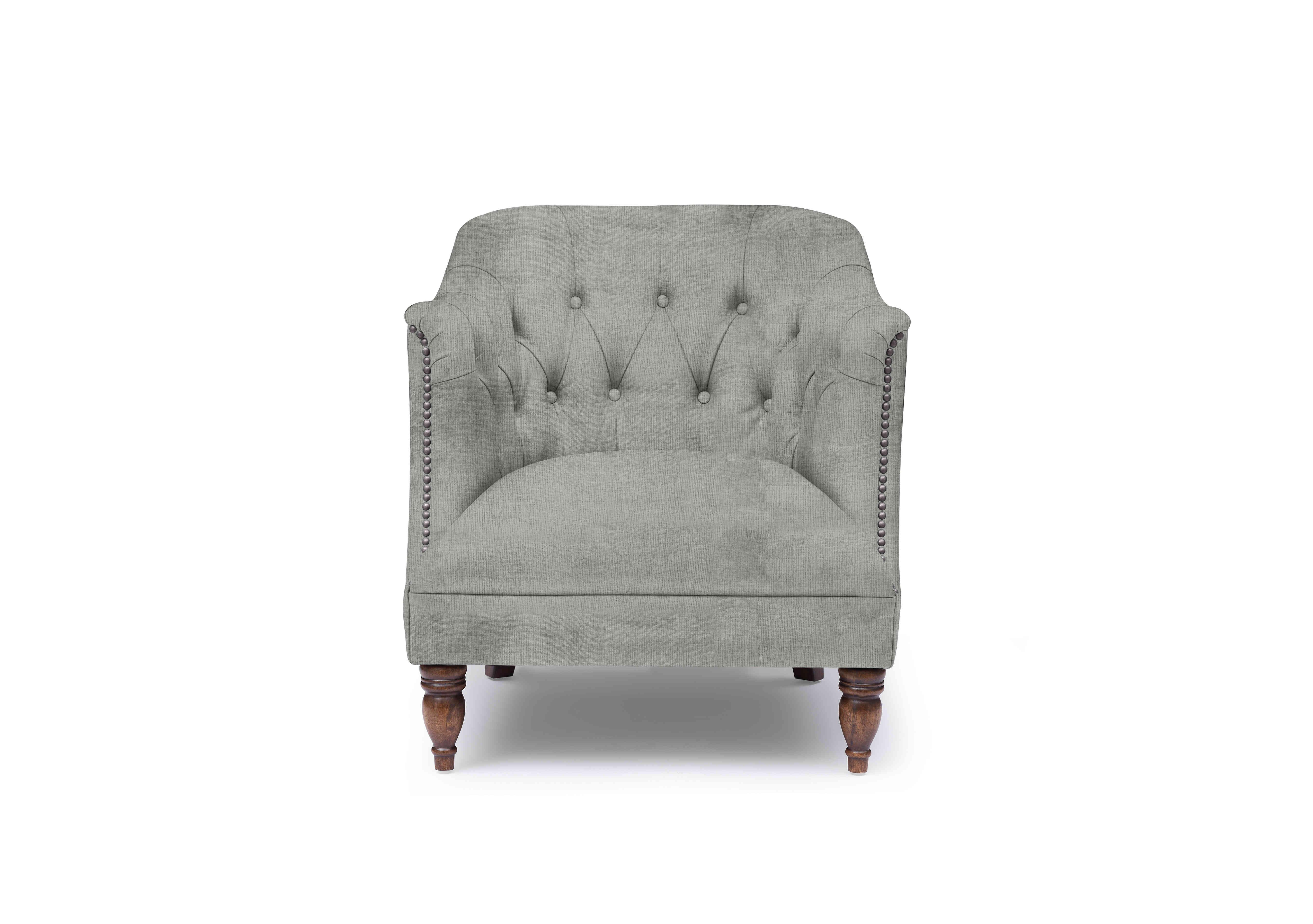 Henson Fabric Accent Tub Chair in X1-A622 Doves Tale on Furniture Village
