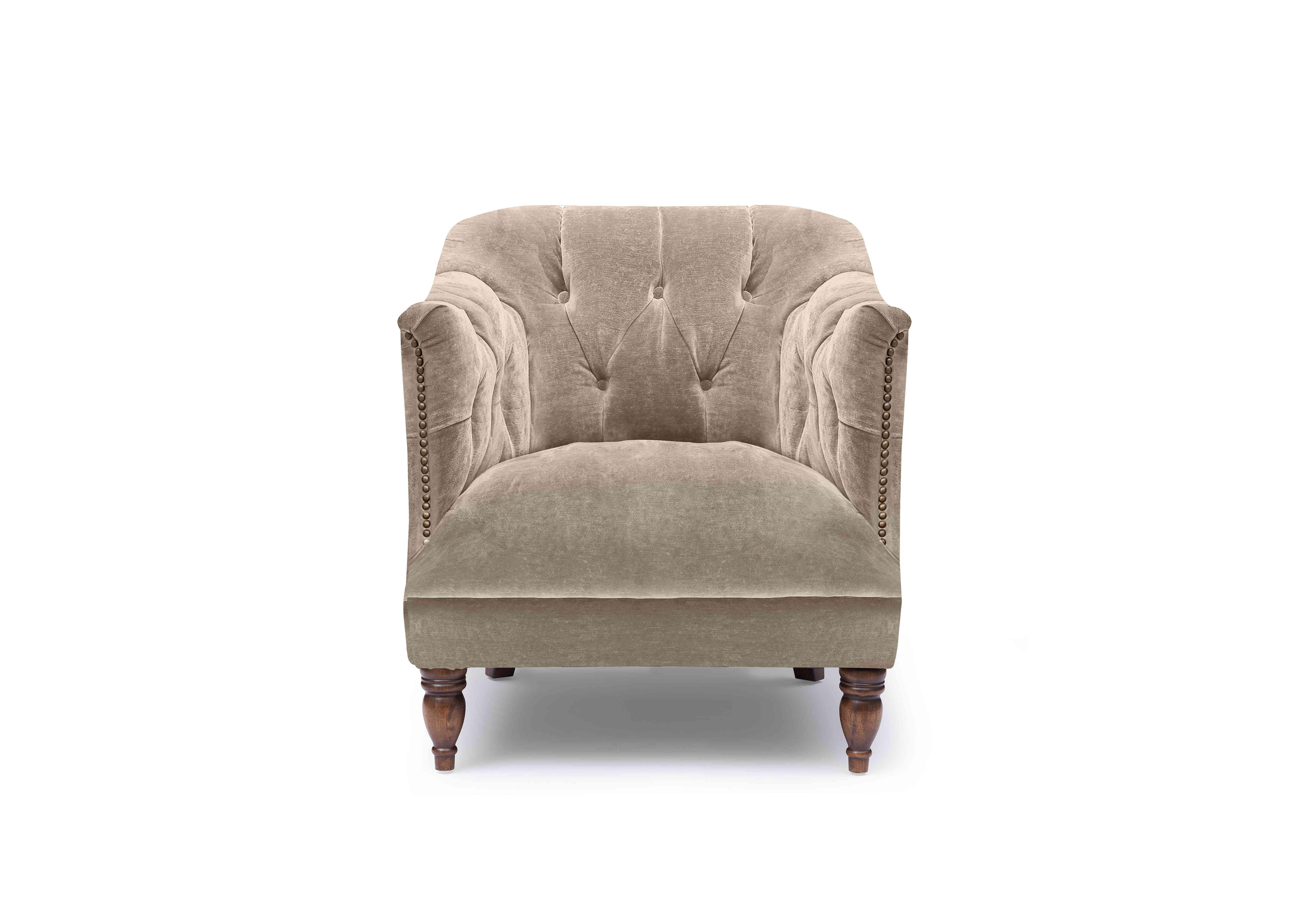 Henson Fabric Accent Tub Chair in X3y1-W022 Barley on Furniture Village