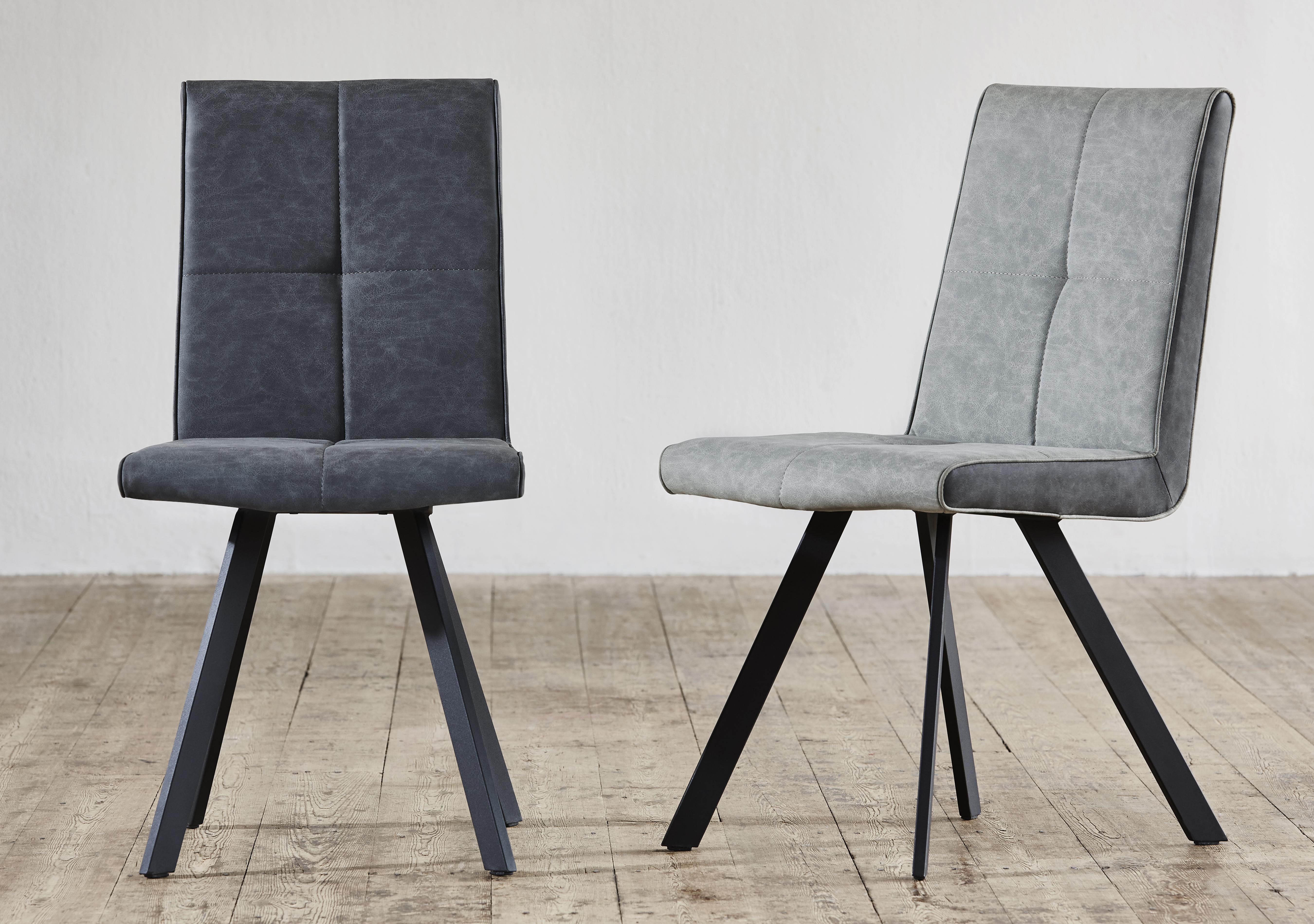Phoenix Set of 4 Dining Chairs in  on Furniture Village