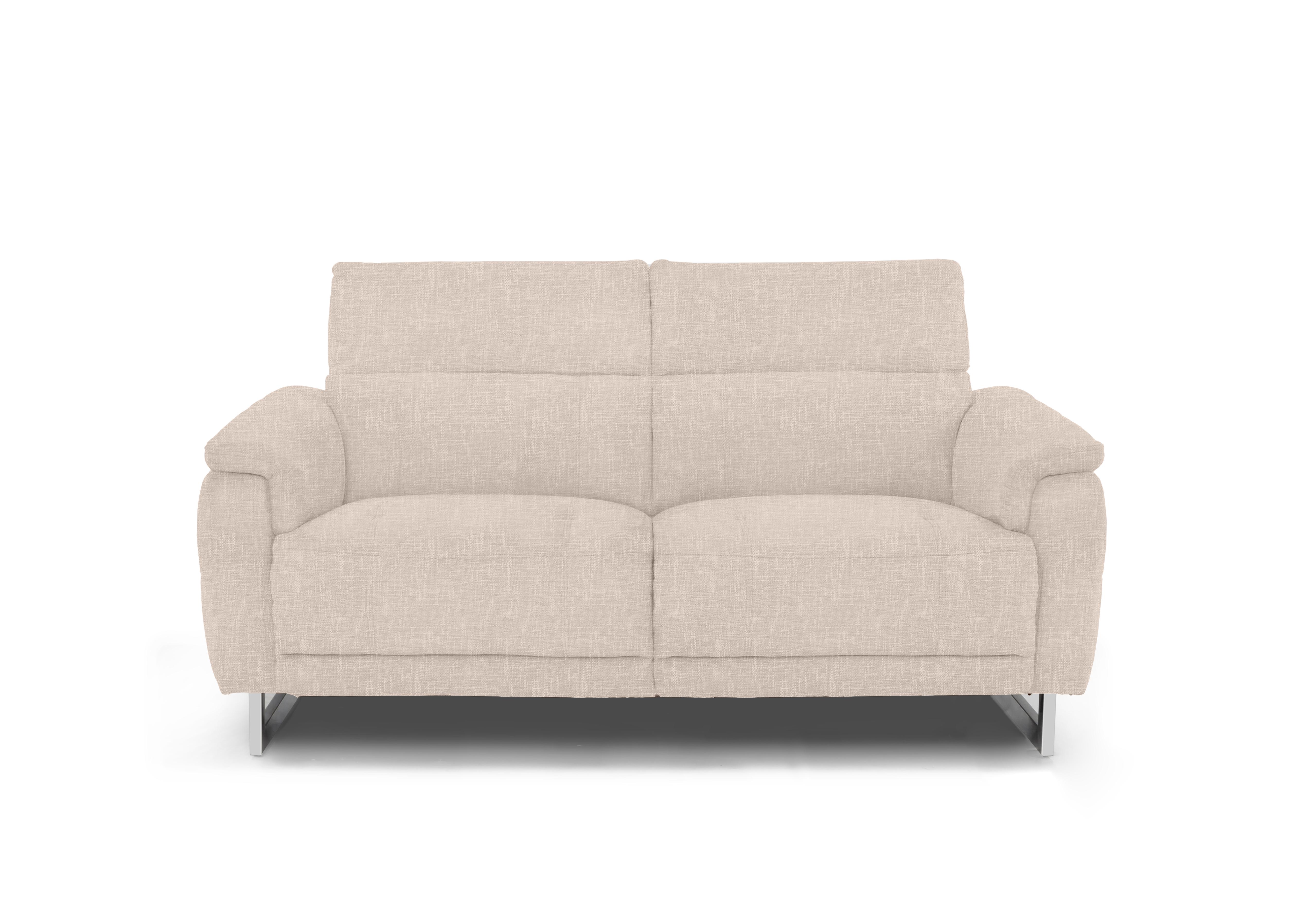 Moet 2 Seater Fabric Power Recliner Sofa with Telescopic Headrests in 13445 Anivia Nature on Furniture Village