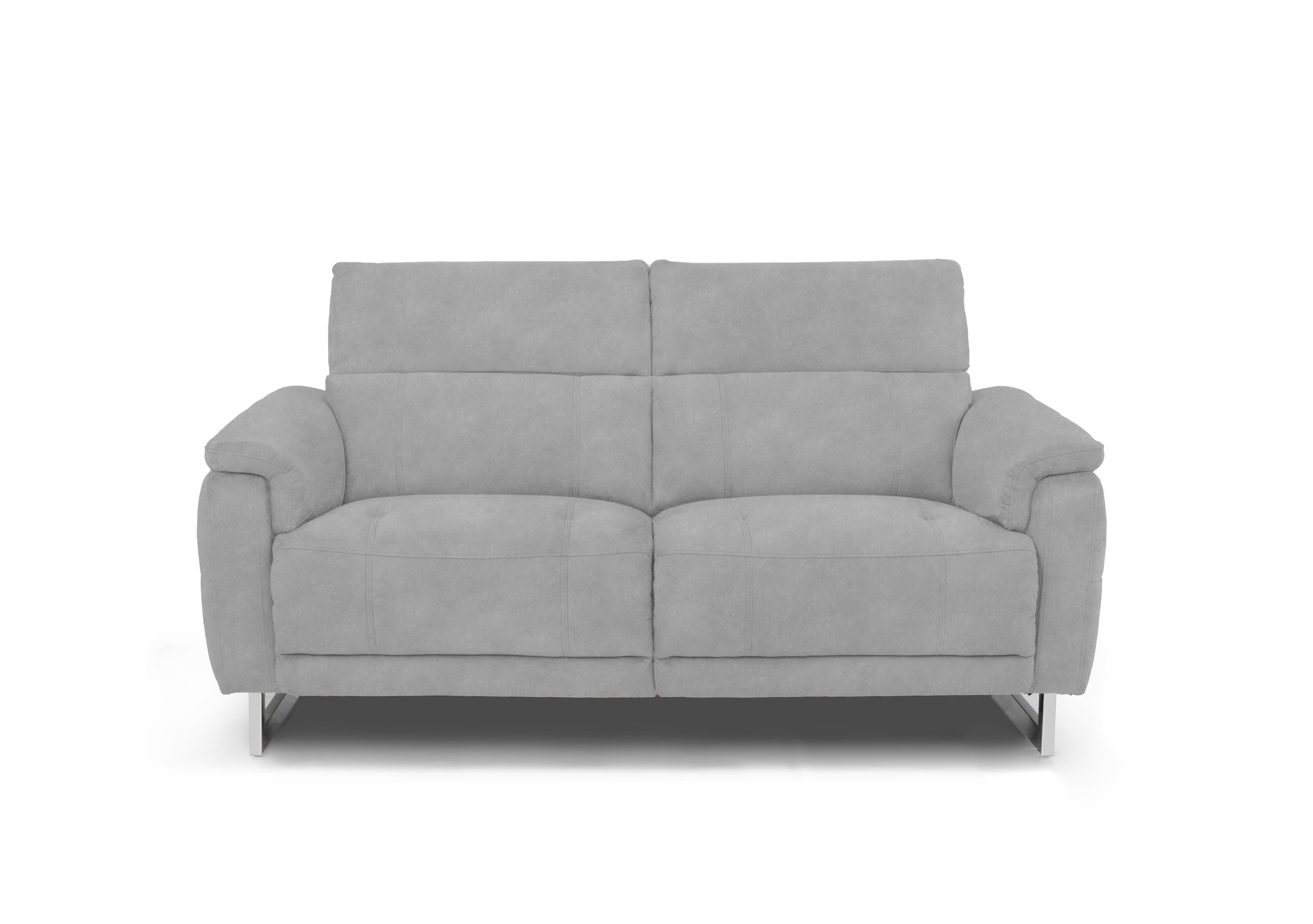 Moet 2 Seater Fabric Power Recliner Sofa with Telescopic Headrests in 43516 Dexter Smoke on Furniture Village