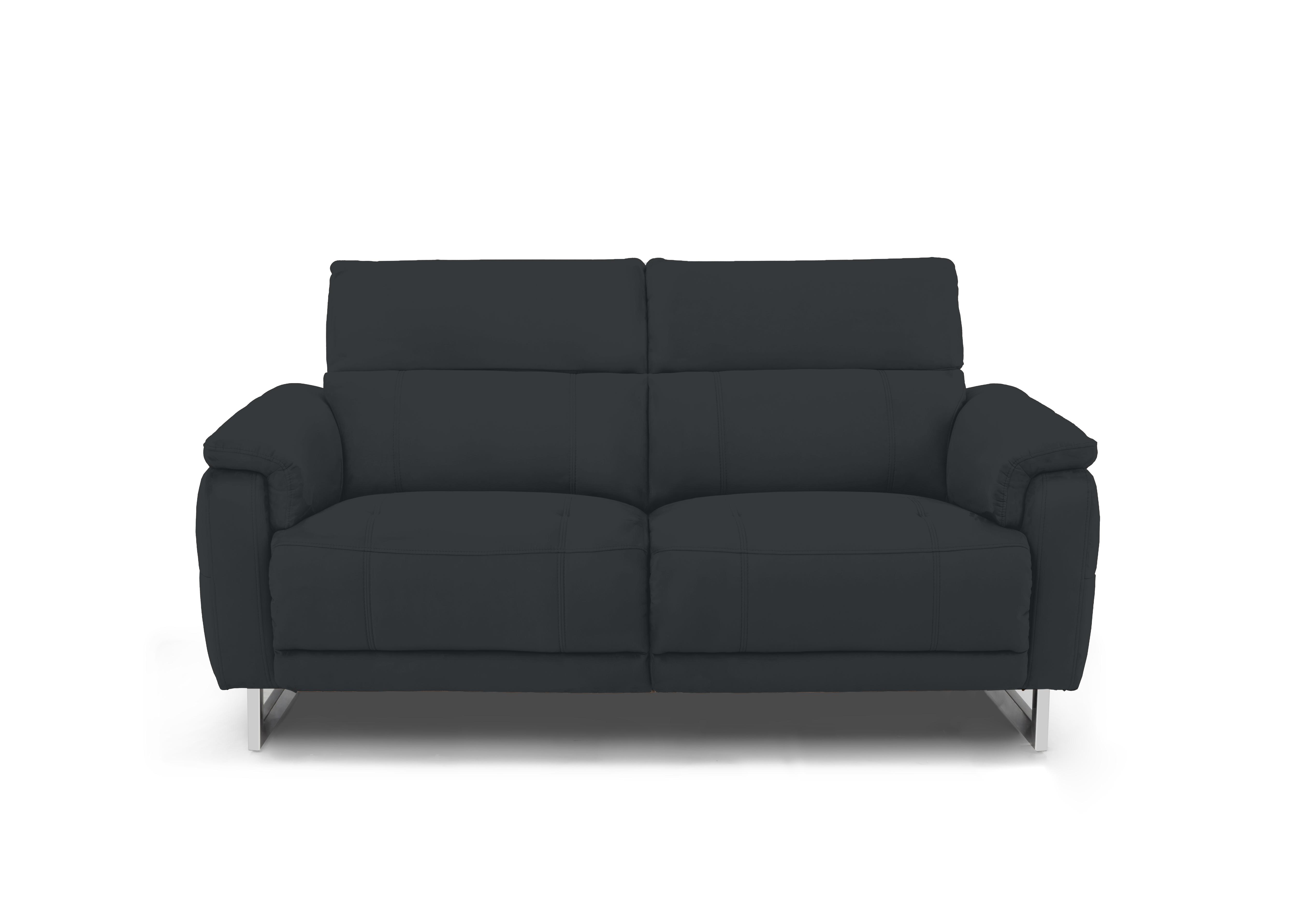 Moet 2 Seater Fabric Power Recliner Sofa with Telescopic Headrests in 51002 Opulence Charcoal on Furniture Village
