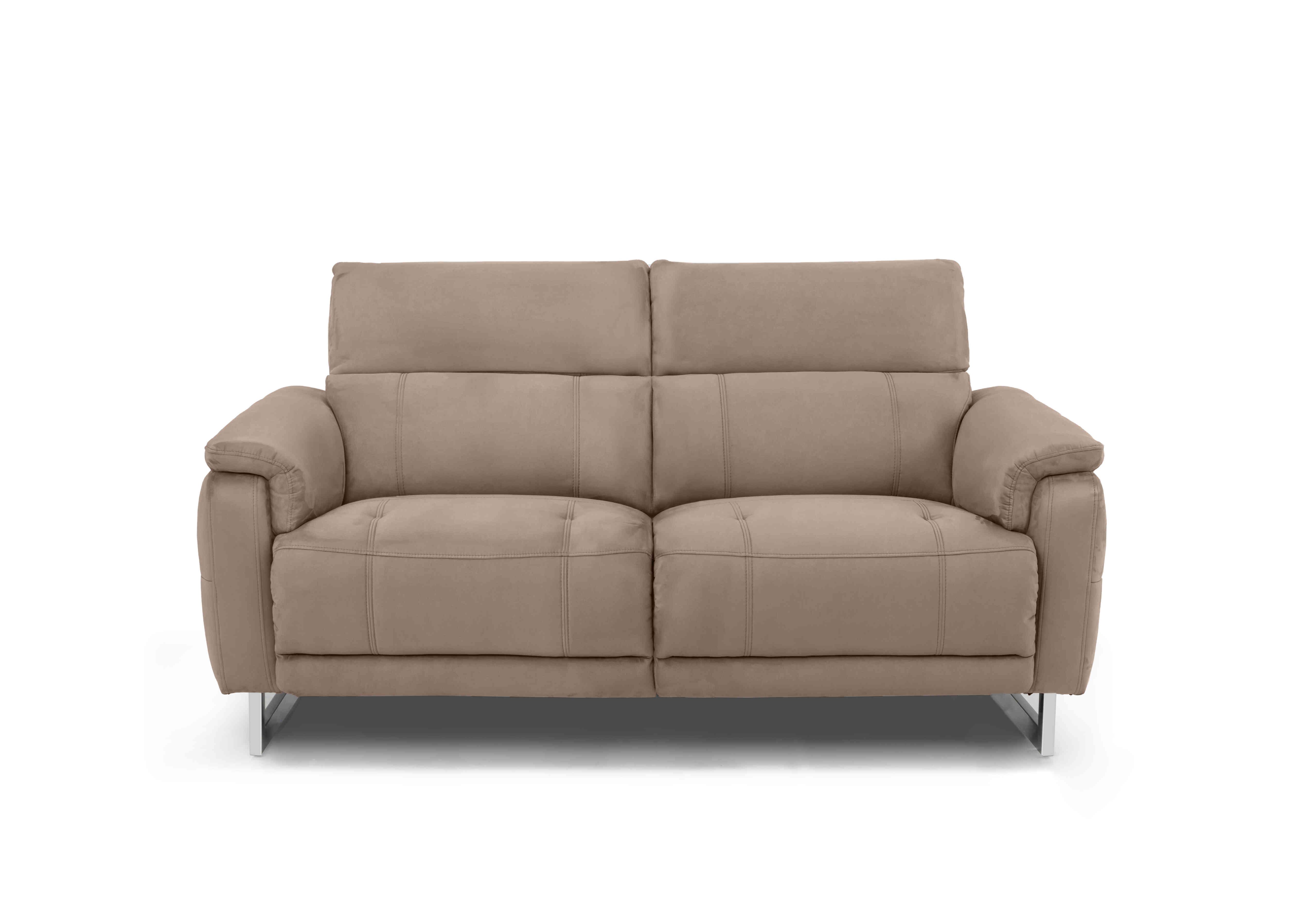 Moet 2 Seater Fabric Power Recliner Sofa with Telescopic Headrests in 51014 Opulence Cedar on Furniture Village