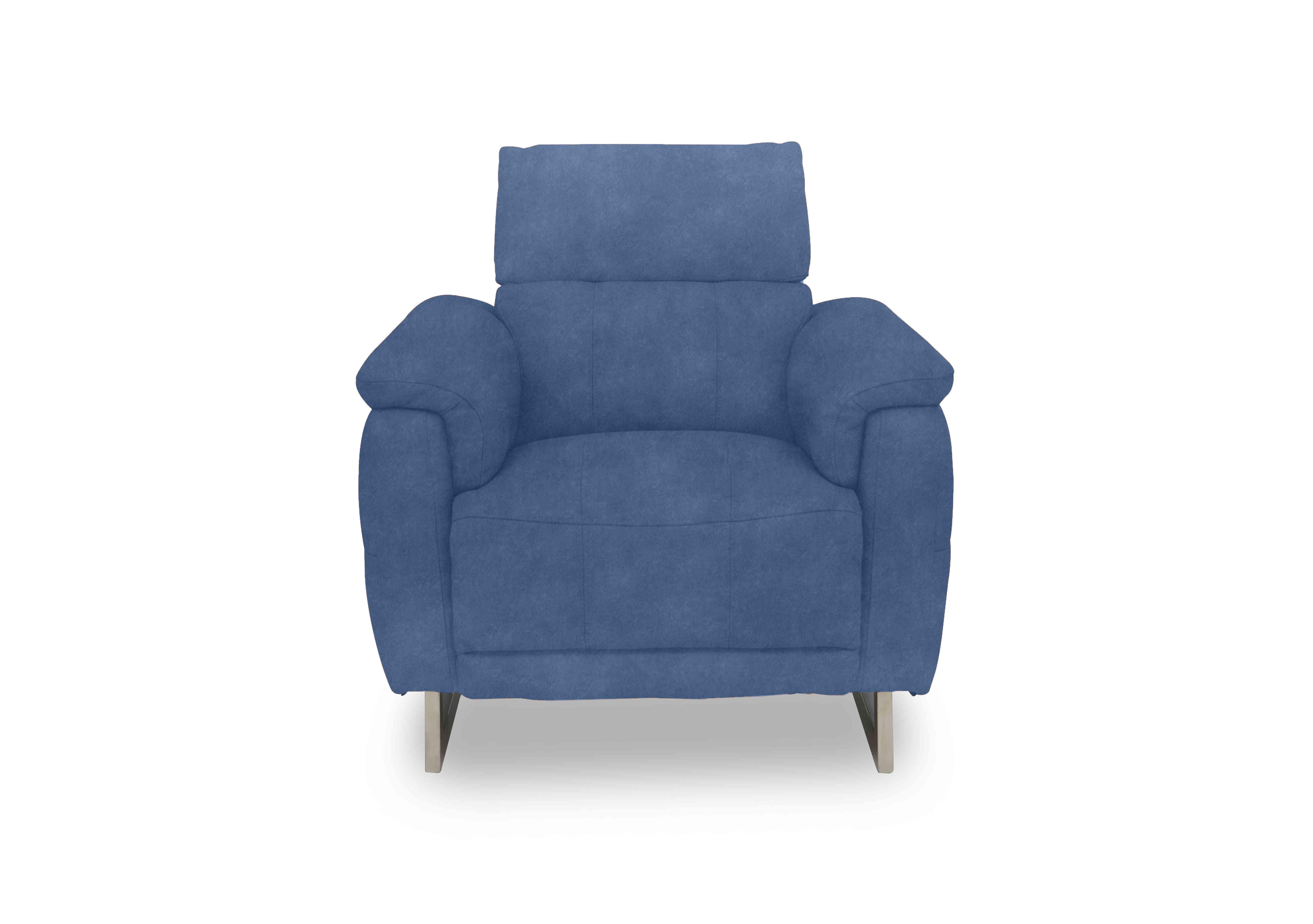 Moet Fabric Power Recliner Chair with Telescopic Headrest in 43525 Dexter Wave on Furniture Village
