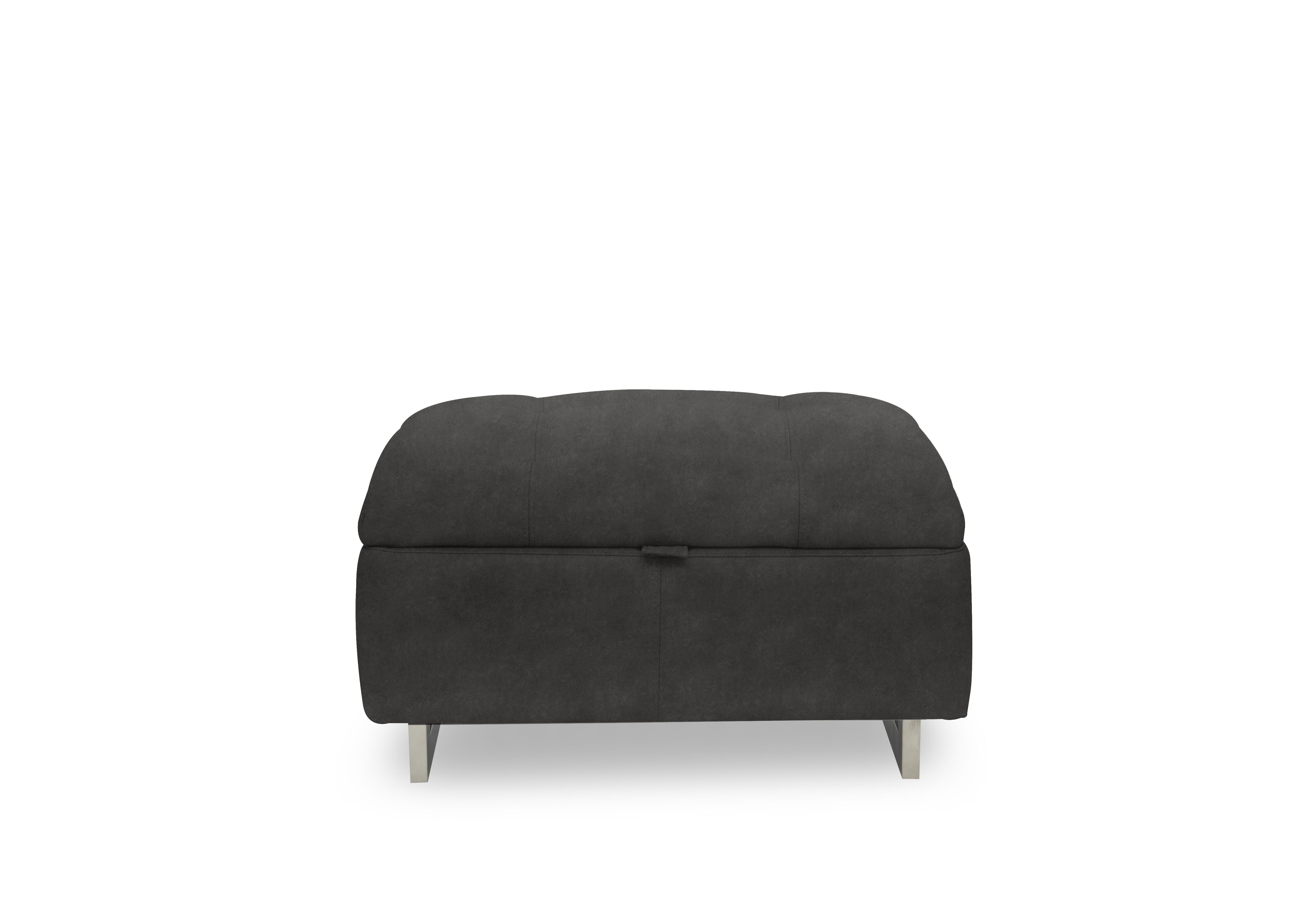 Moet Large Fabric Storage Footstool in 43519 Dexter Shadow on Furniture Village
