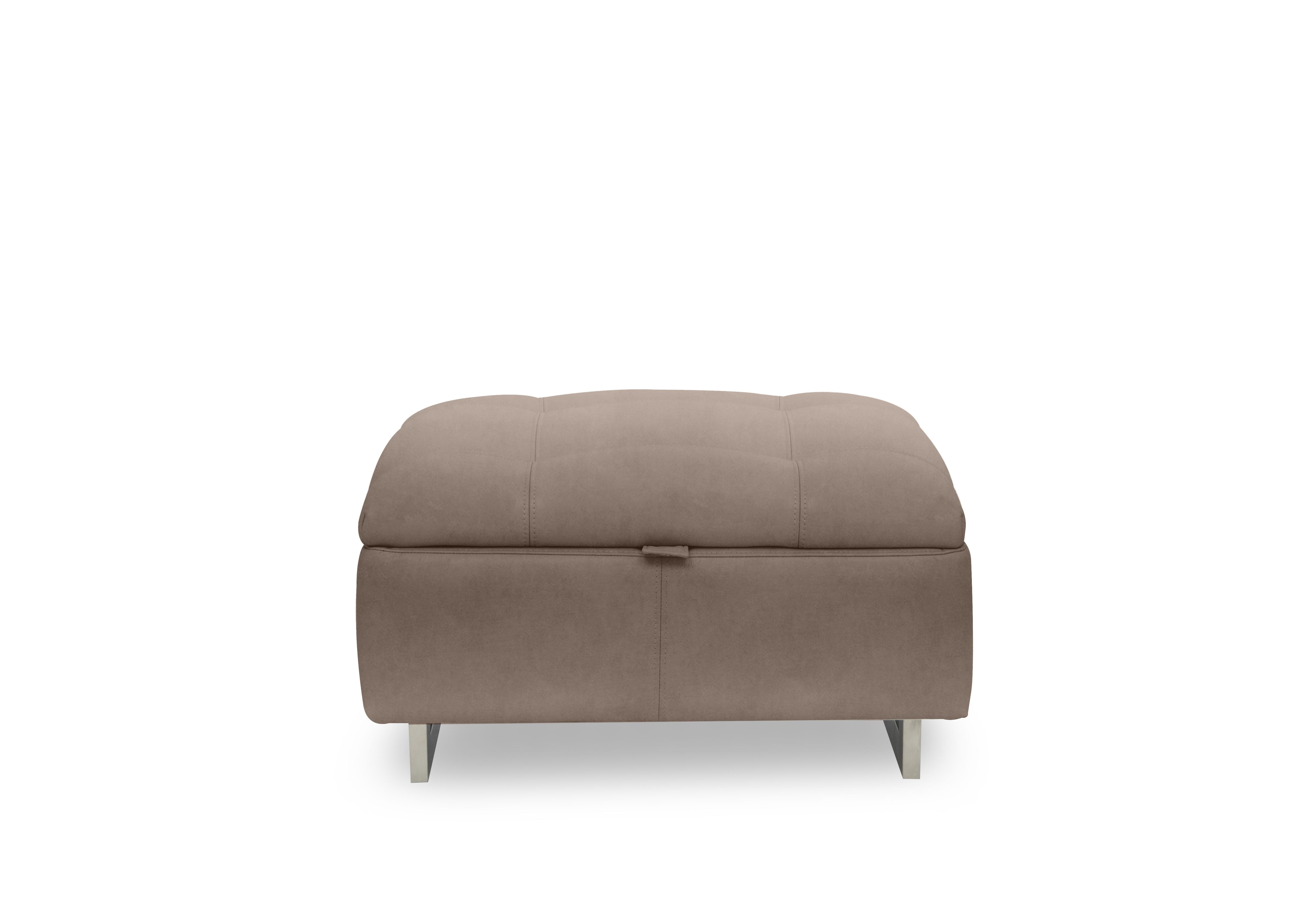 Moet Large Fabric Storage Footstool in 51014 Opulence Cedar on Furniture Village