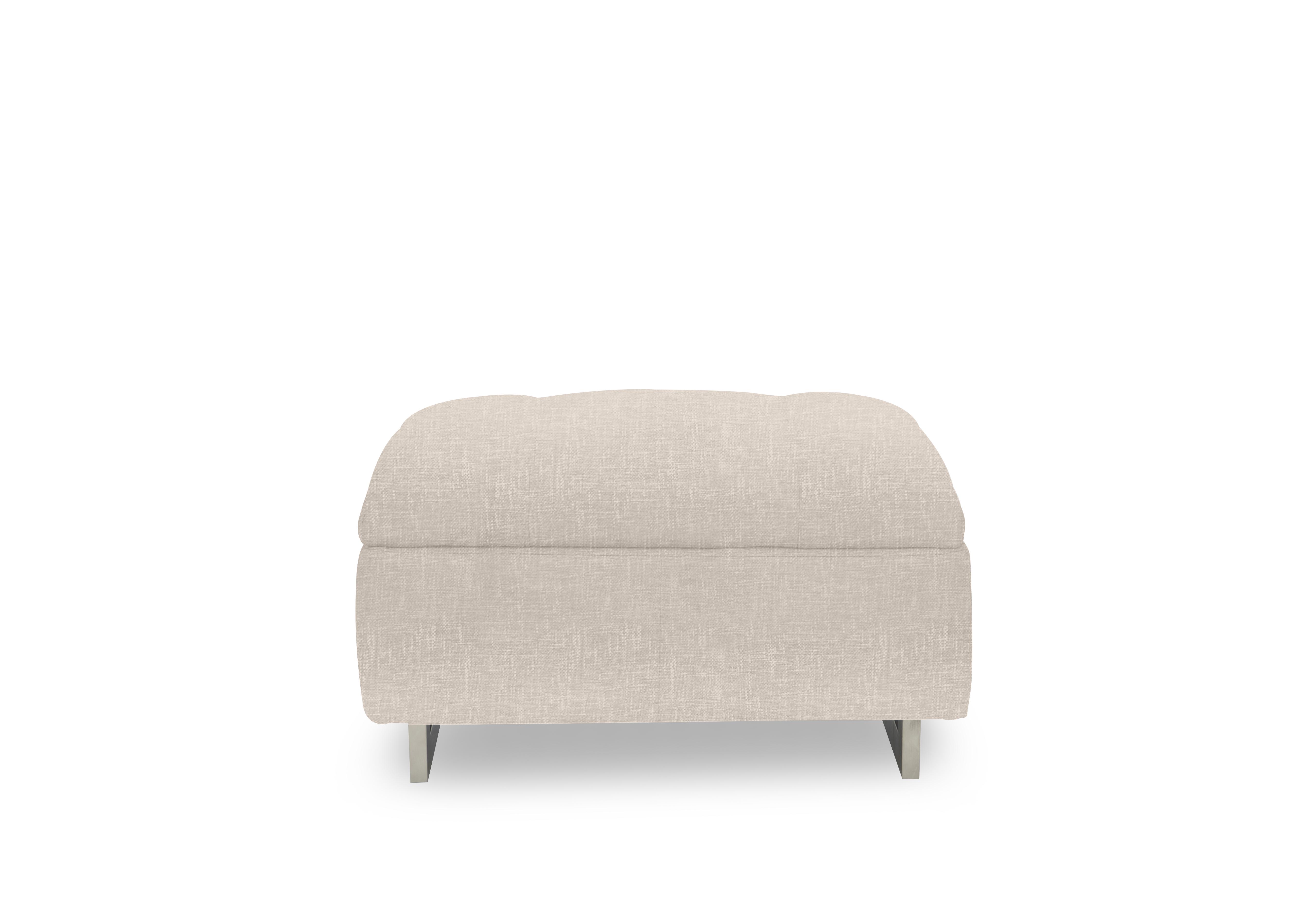 Moet Large Fabric Standard Footstool in 13445 Anivia Nature on Furniture Village