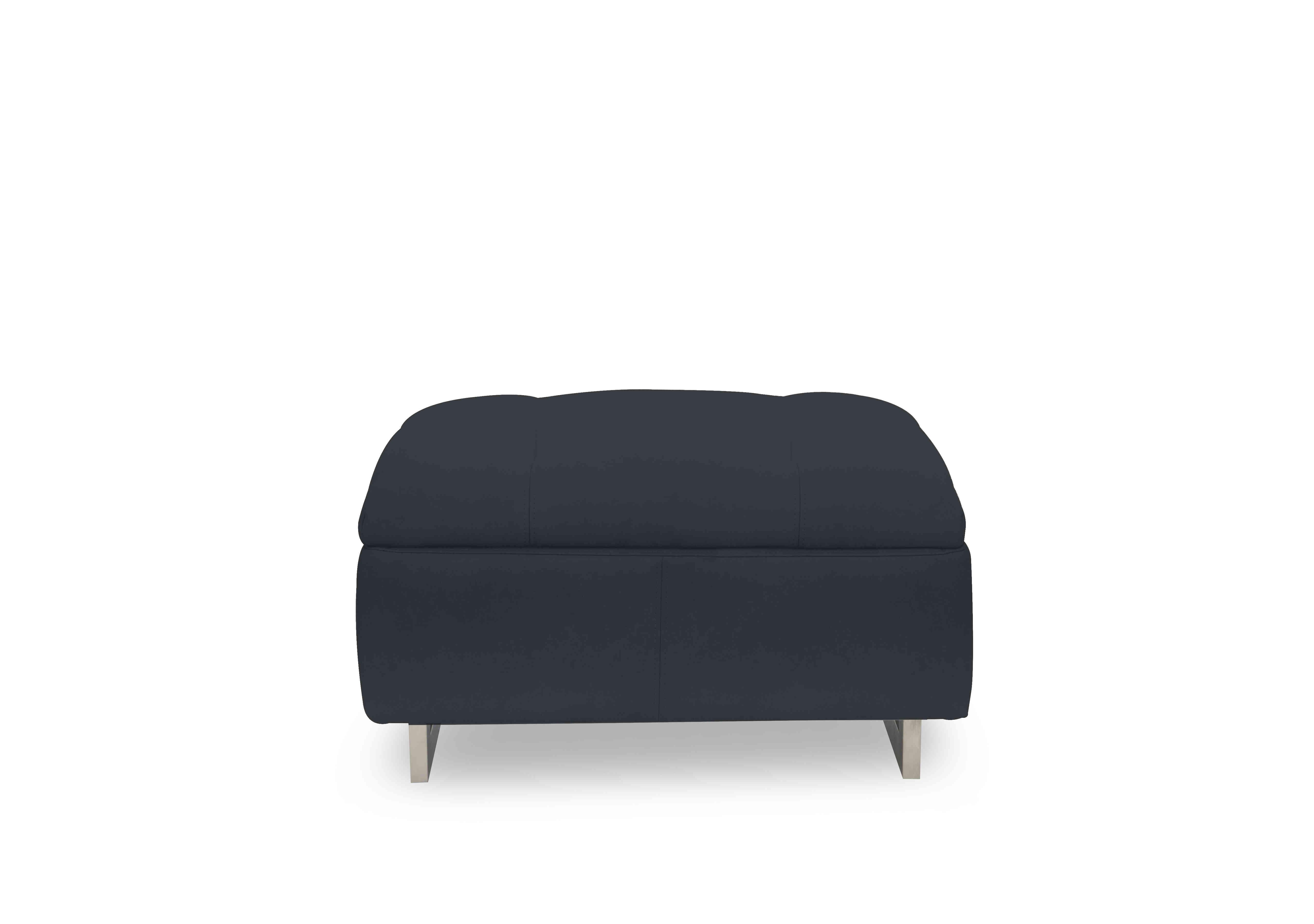 Moet Large Fabric Standard Footstool in 51002 Opulence Charcoal on Furniture Village