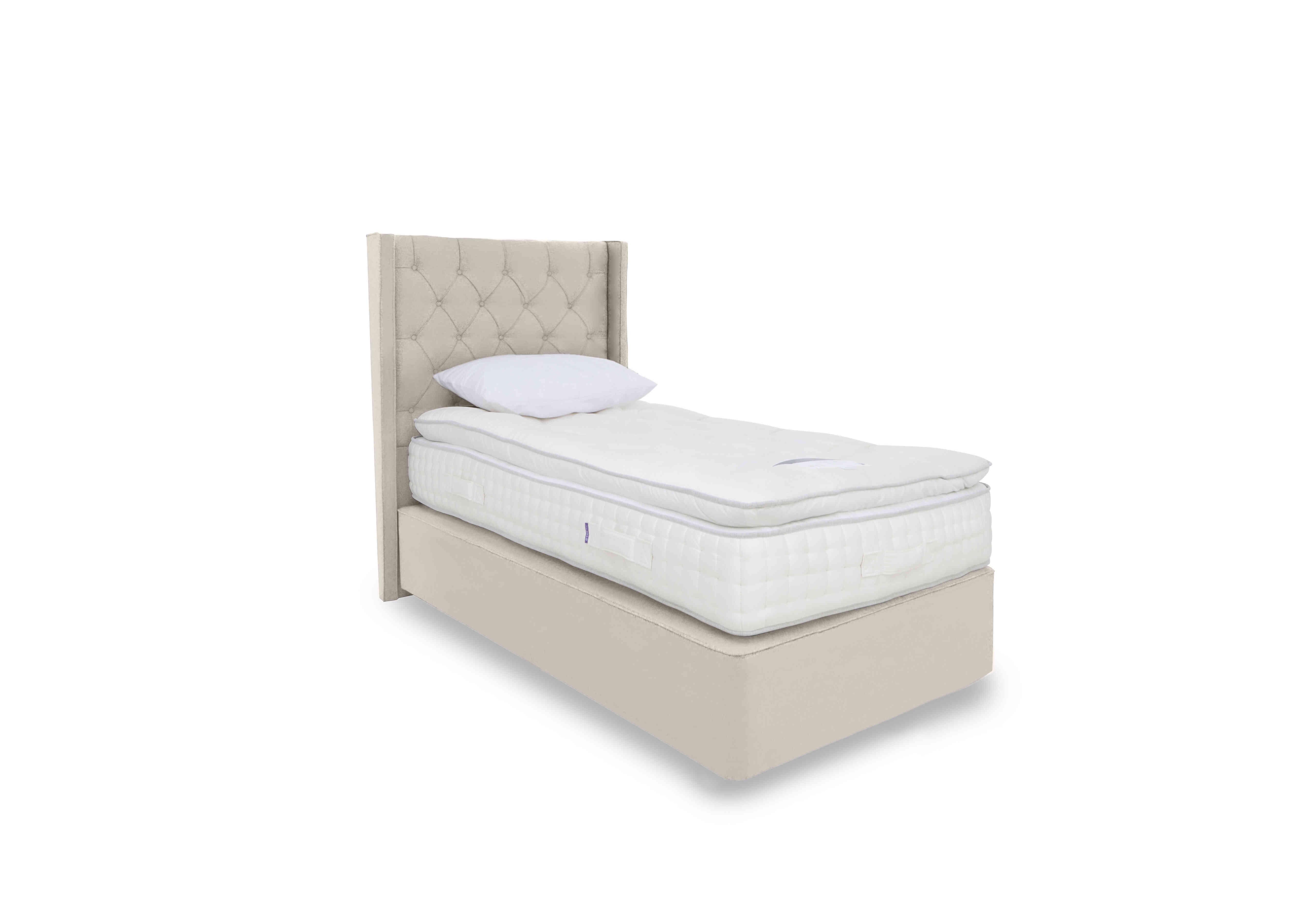 Yorkshire 20k Pillow Top Divan Set in Seven Ivory on Furniture Village