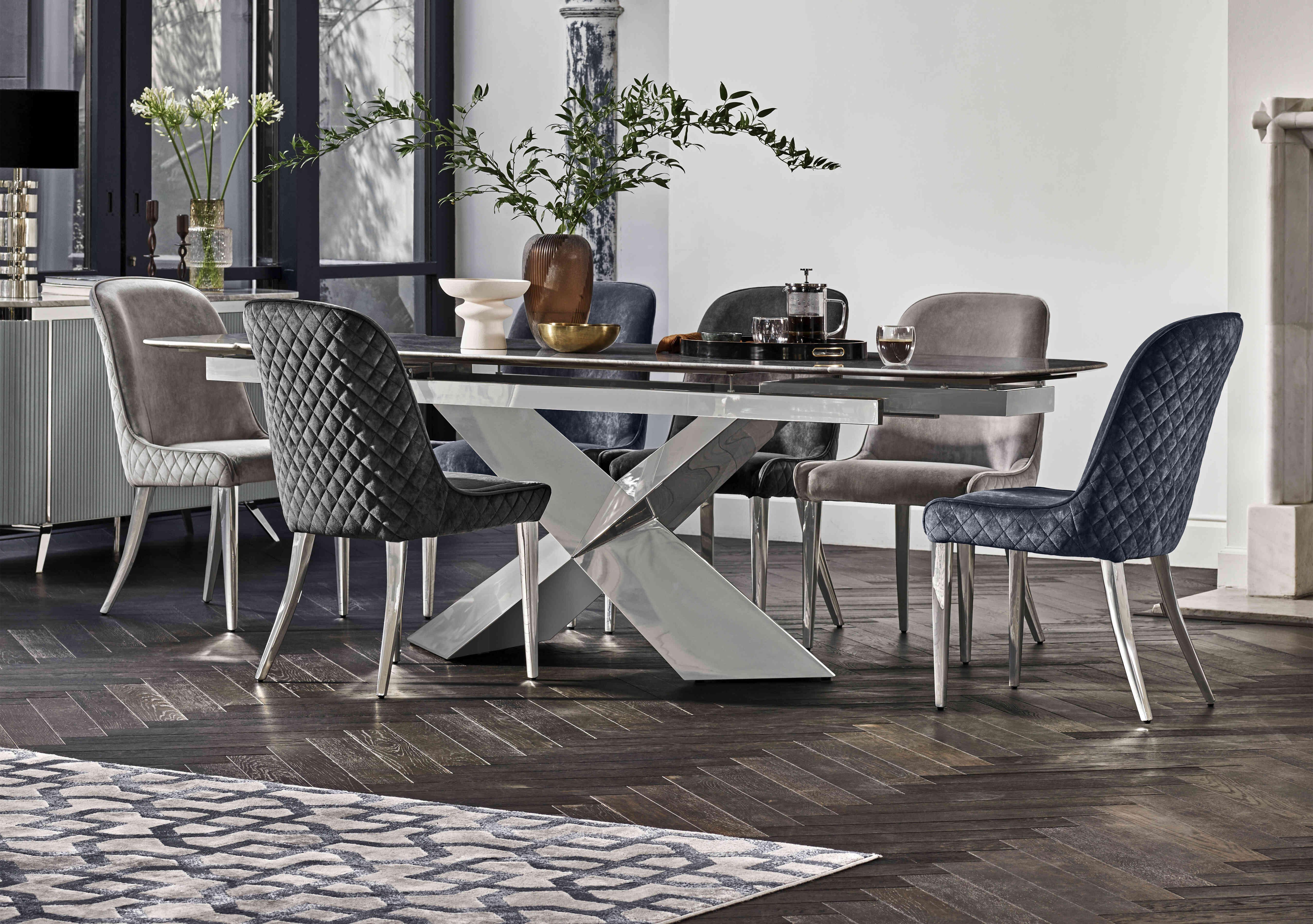 Gabana Extending Dining Table in  on Furniture Village