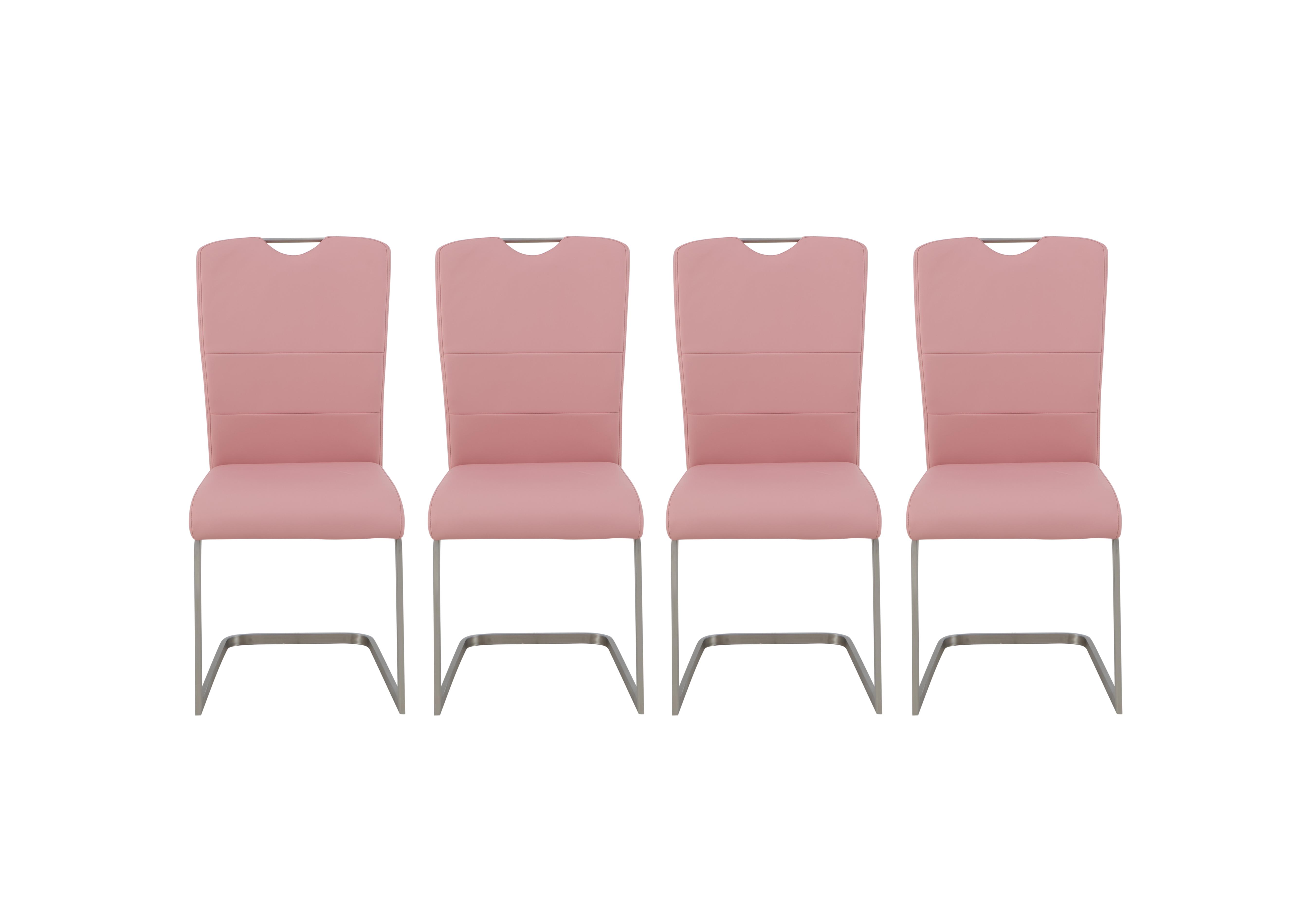 Bianco Set of 4 Dining Chairs Furniture Village