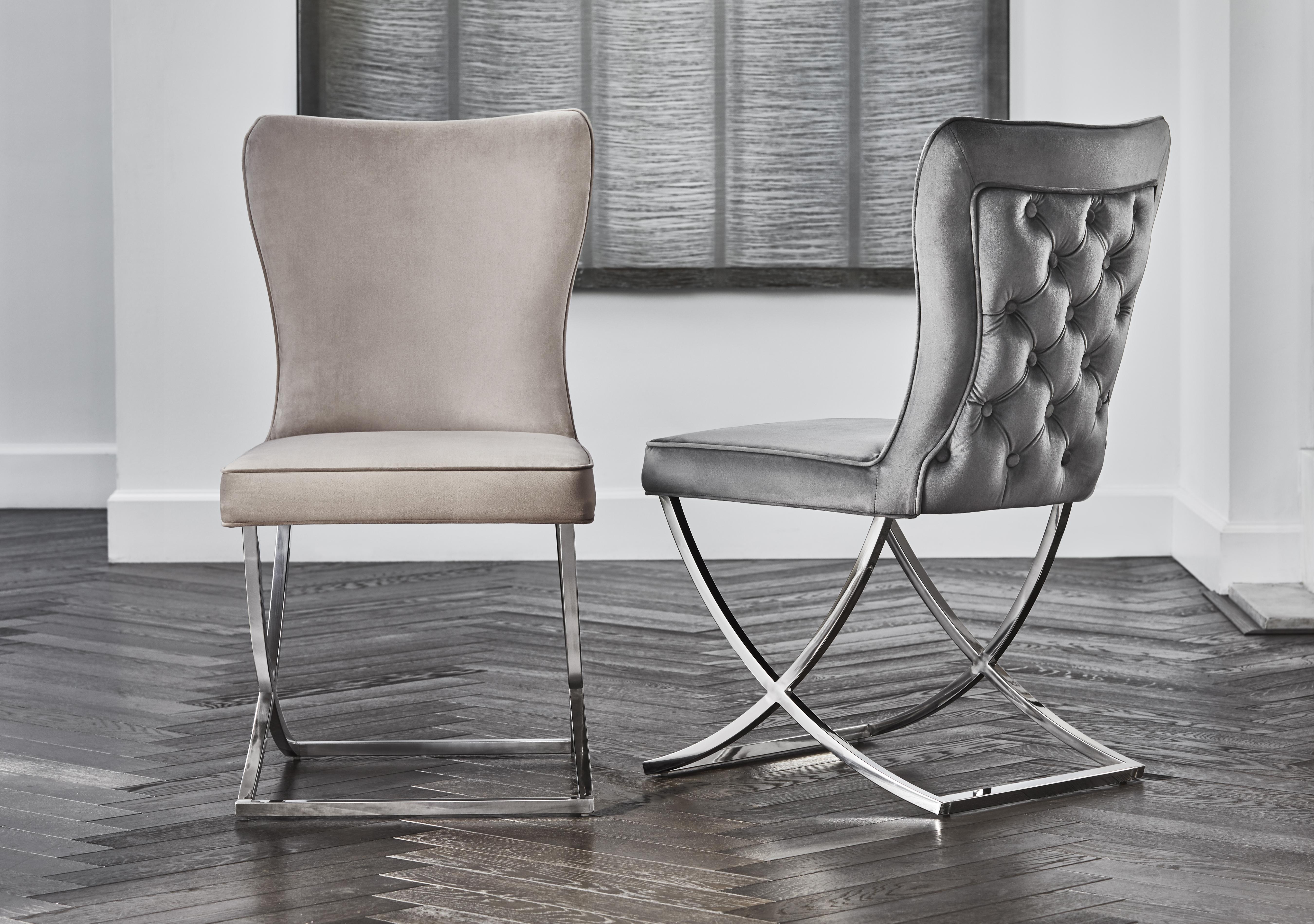 Vanquish Set of 4 Dining Chairs in  on Furniture Village