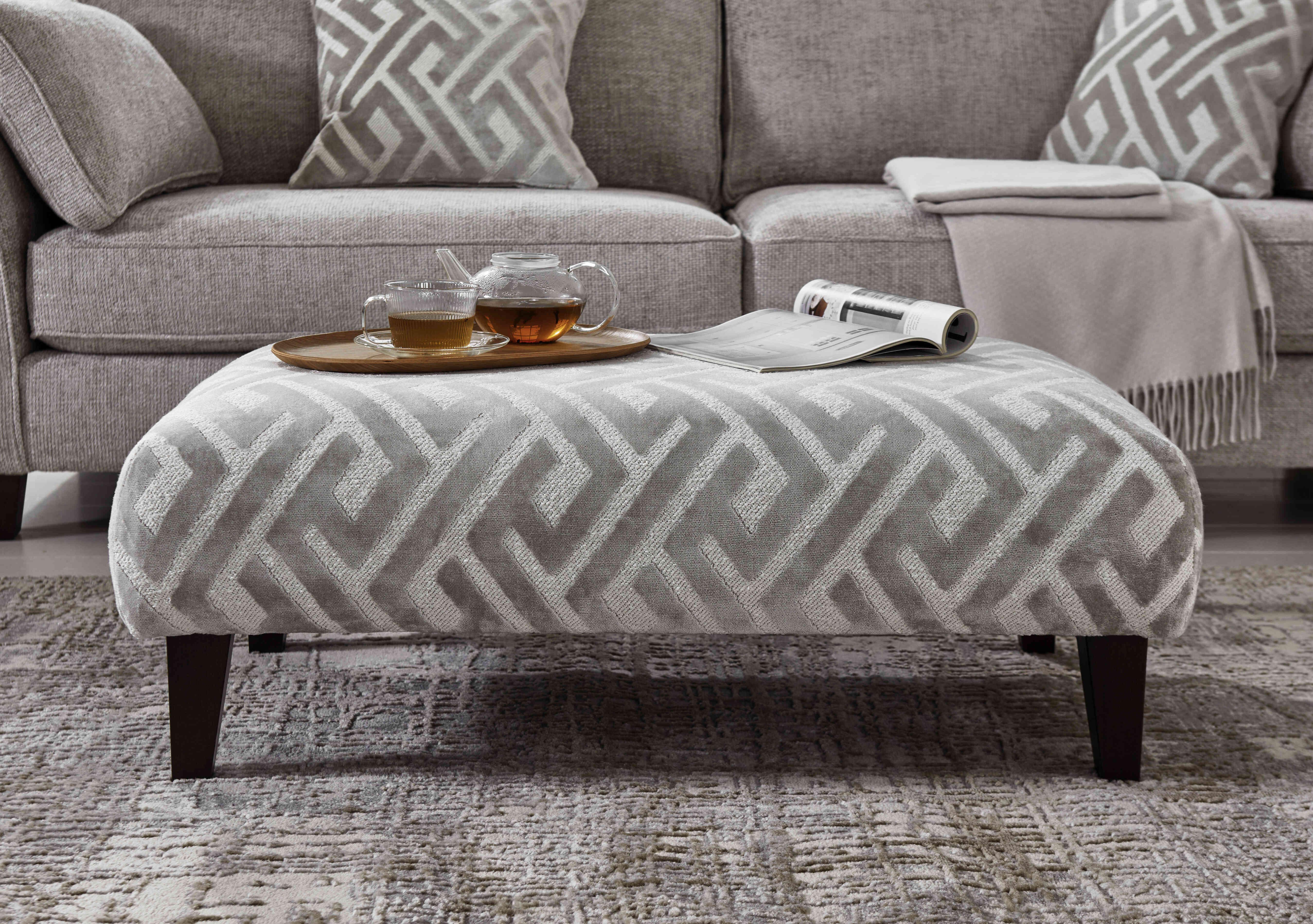 Tabitha Bench Stool in  on Furniture Village