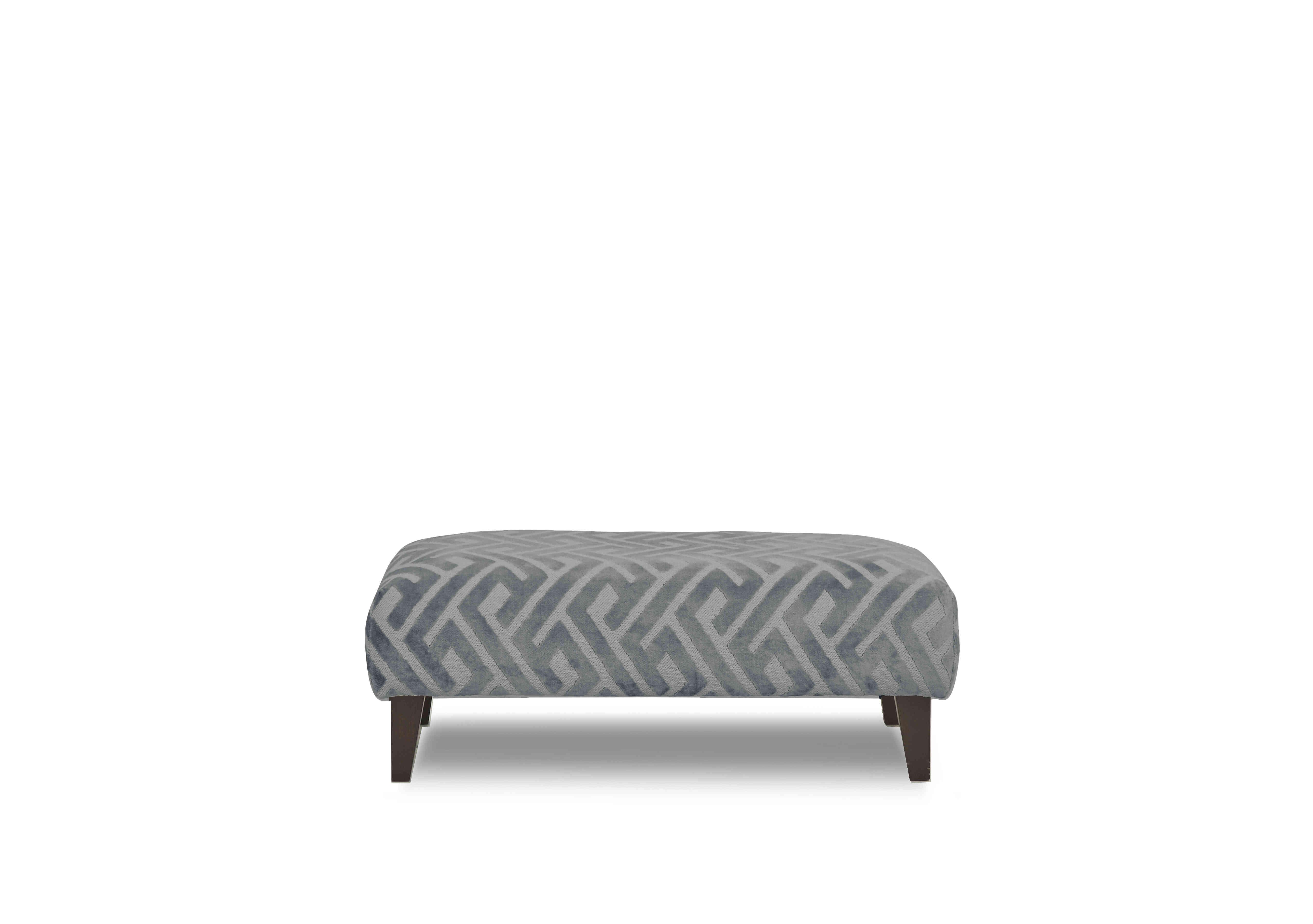 Tabitha Bench Stool in Slate Blue on Furniture Village