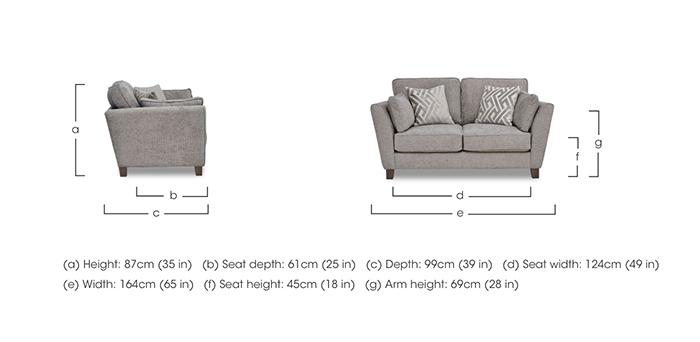 Tabitha 2 Seater Sofa in  on Furniture Village