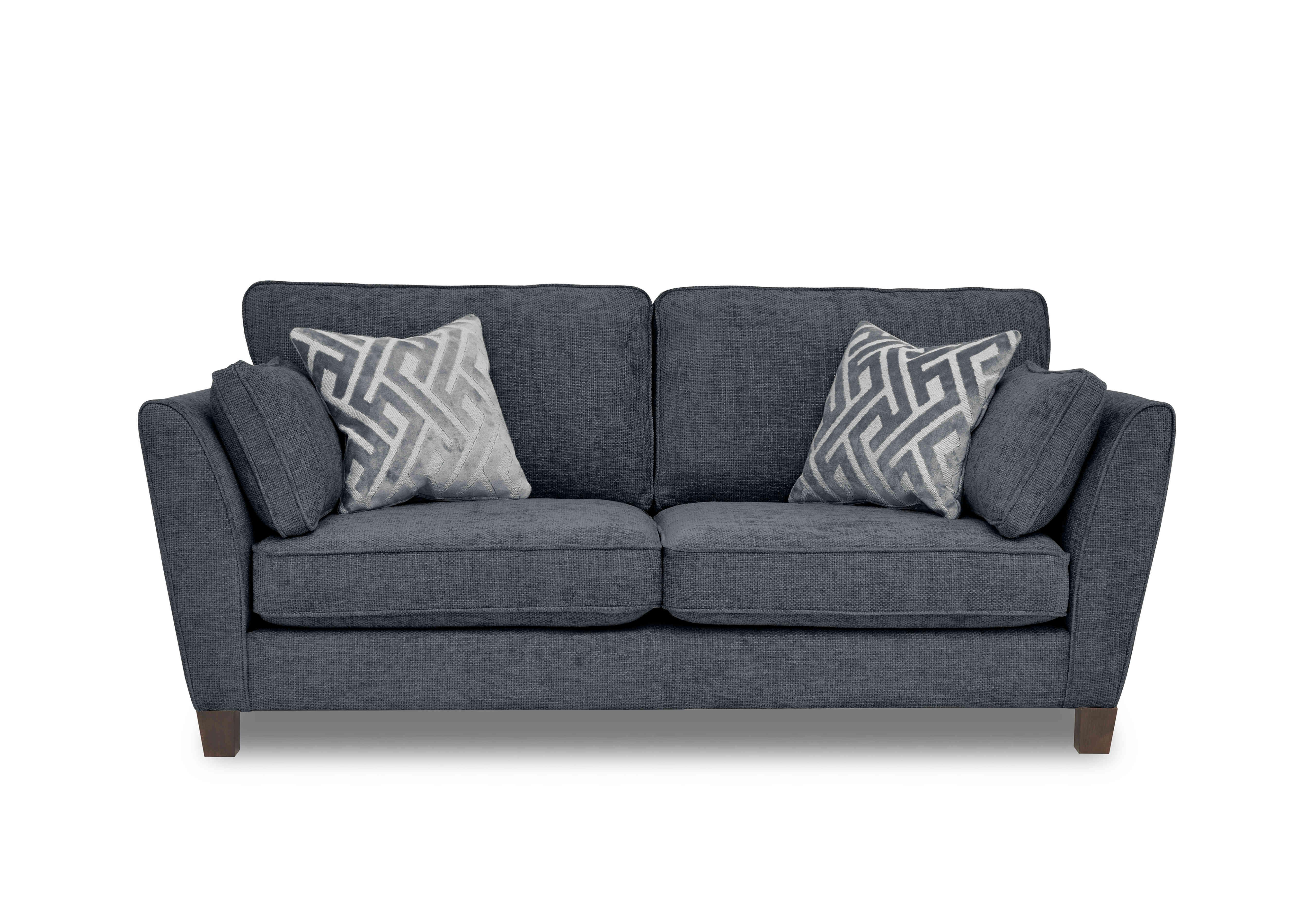 Tabitha 3 Seater Sofa in Navy on Furniture Village