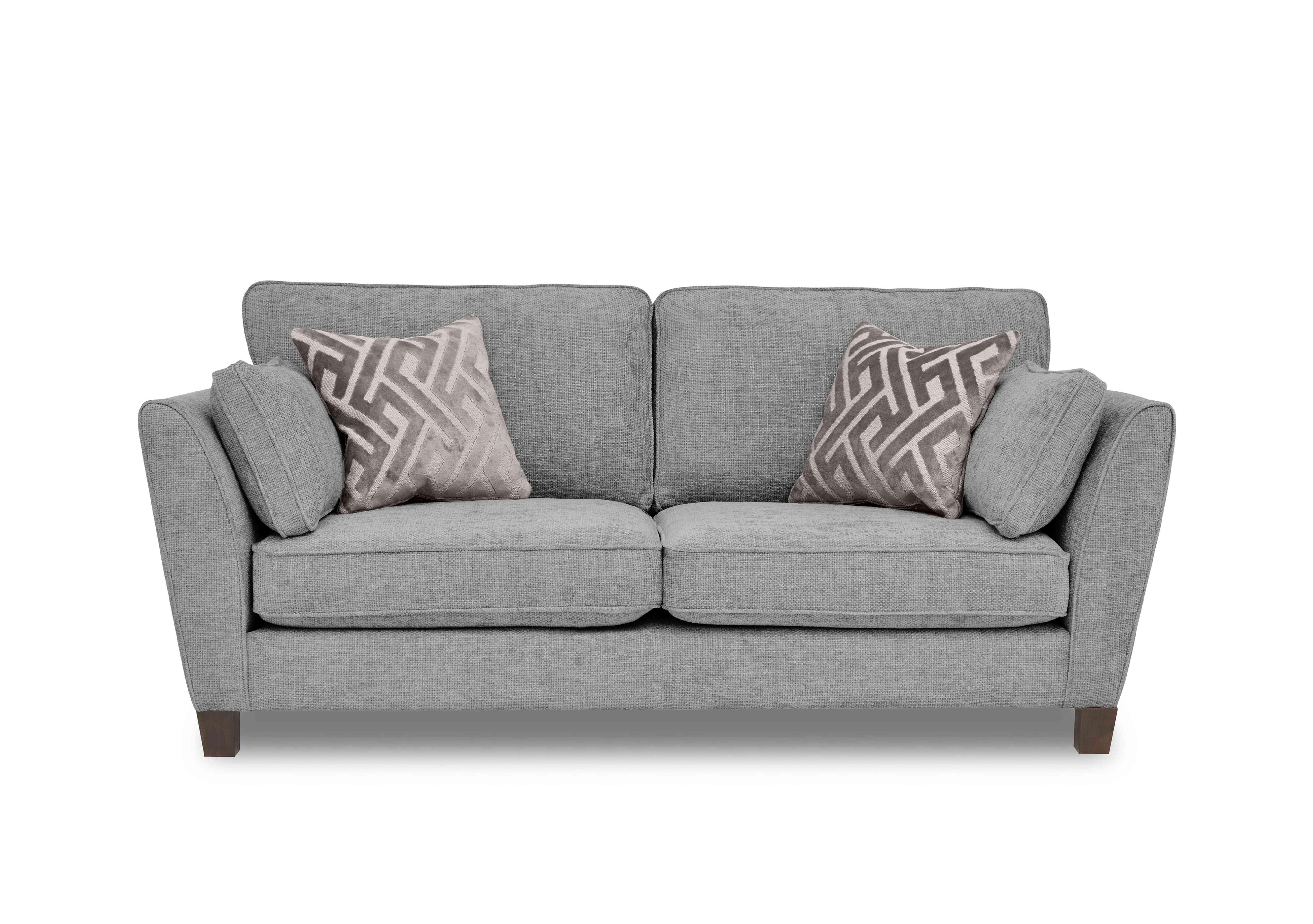 Tabitha 3 Seater Sofa in Silver on Furniture Village