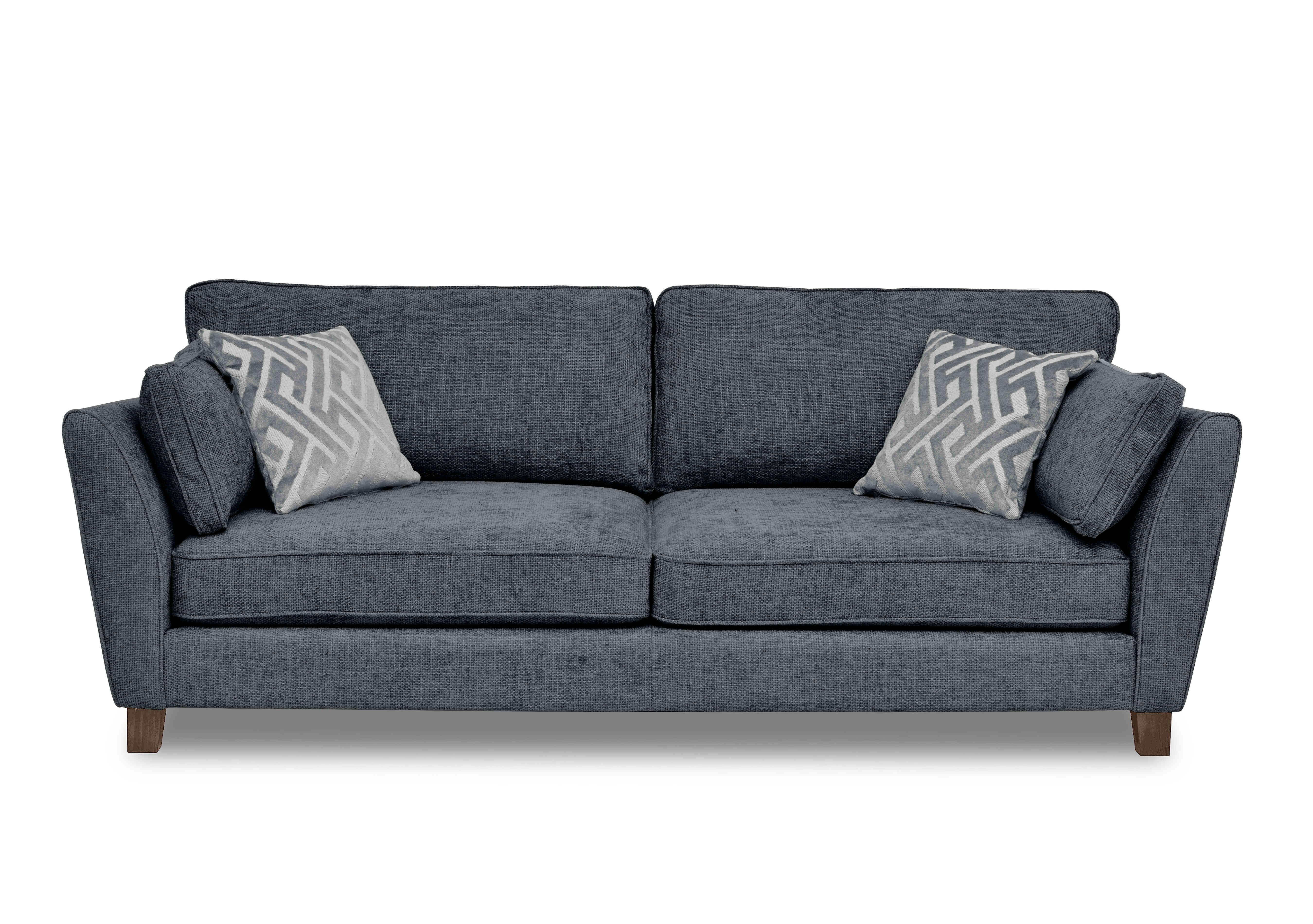 Tabitha 4 Seater Sofa in Navy on Furniture Village