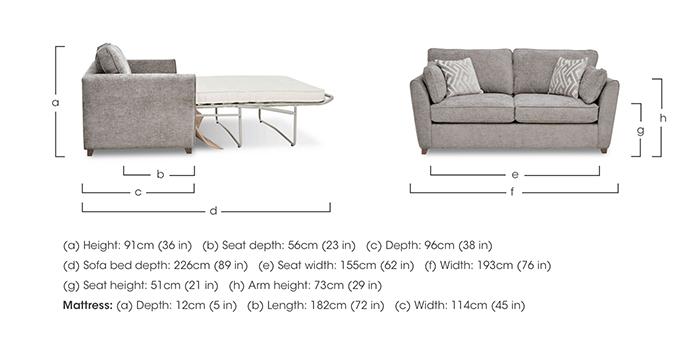 Tabitha 3 Seater Sofa Bed in  on Furniture Village