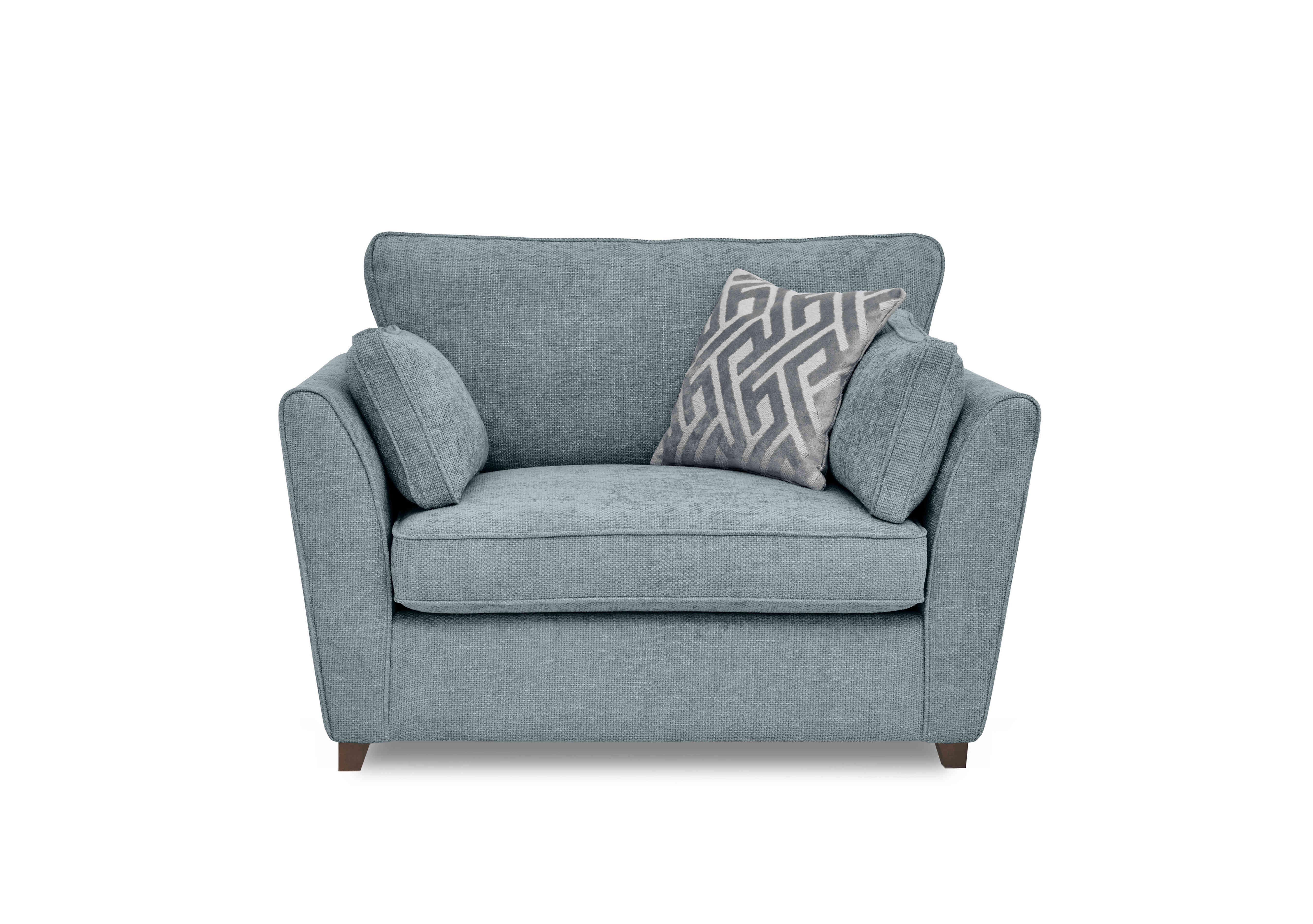 Tabitha Snuggler Sofa Bed in Duck Egg on Furniture Village