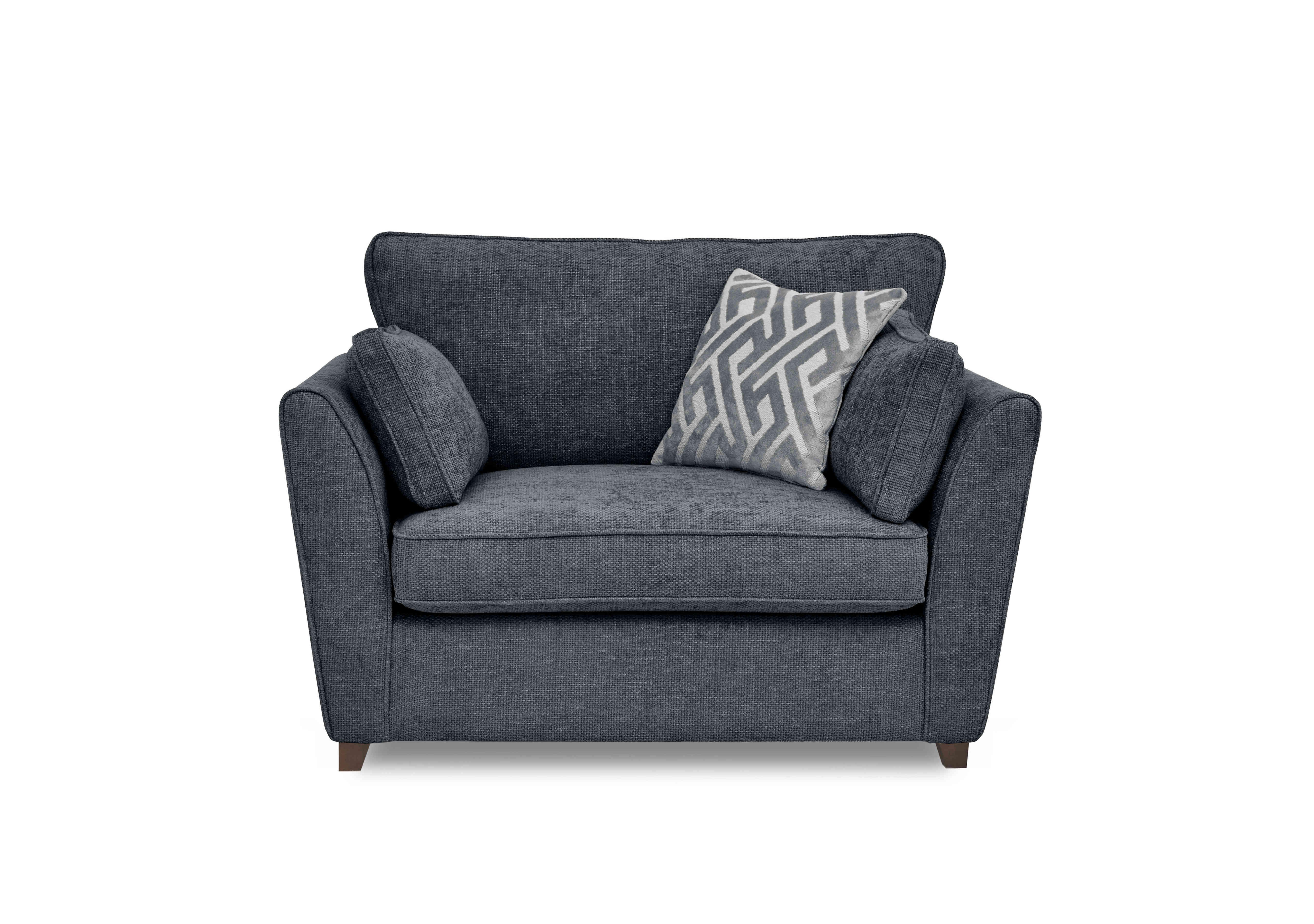 Tabitha Snuggler Sofa Bed in Navy on Furniture Village