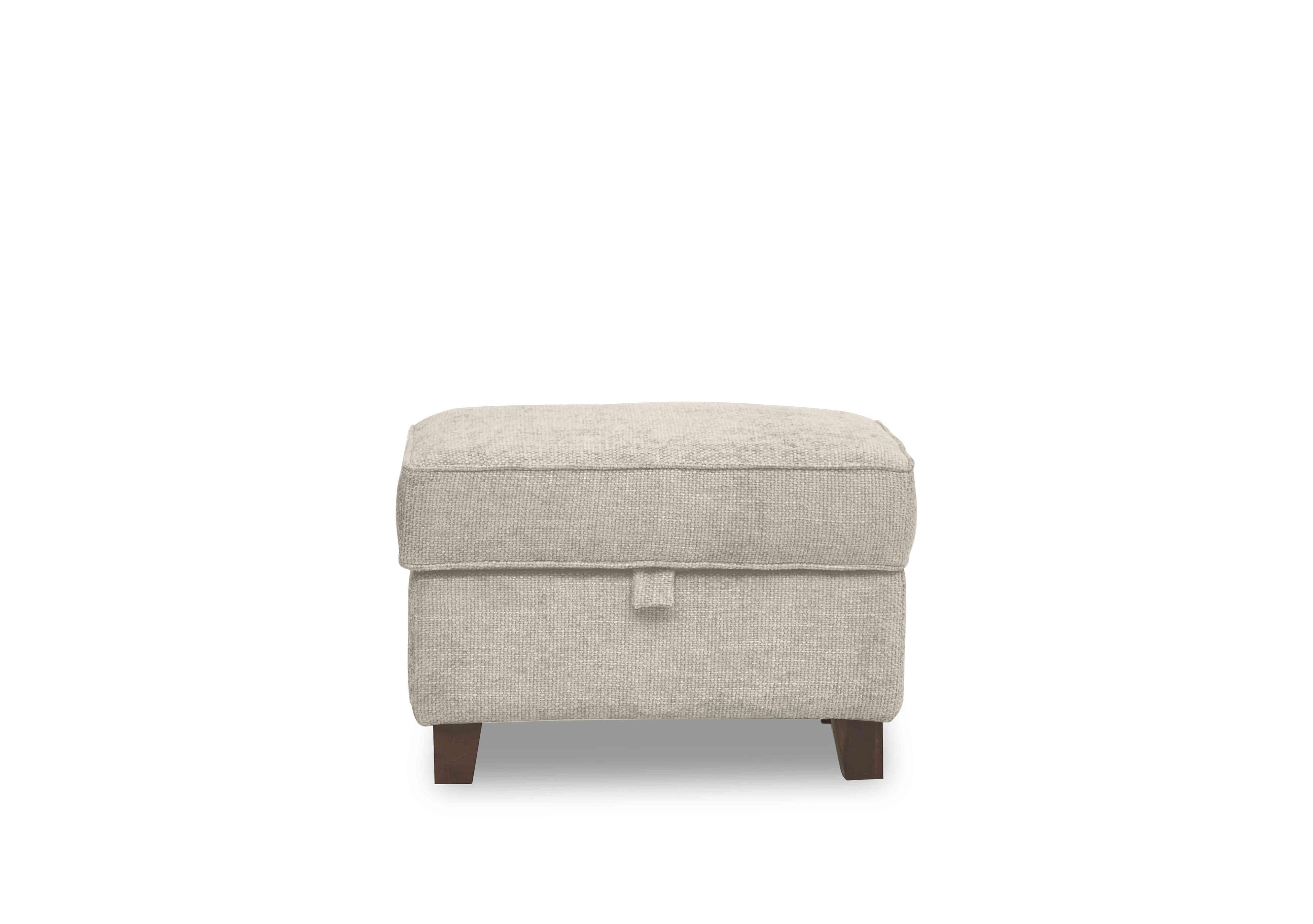 Tabitha Storage Footstool in Cream on Furniture Village