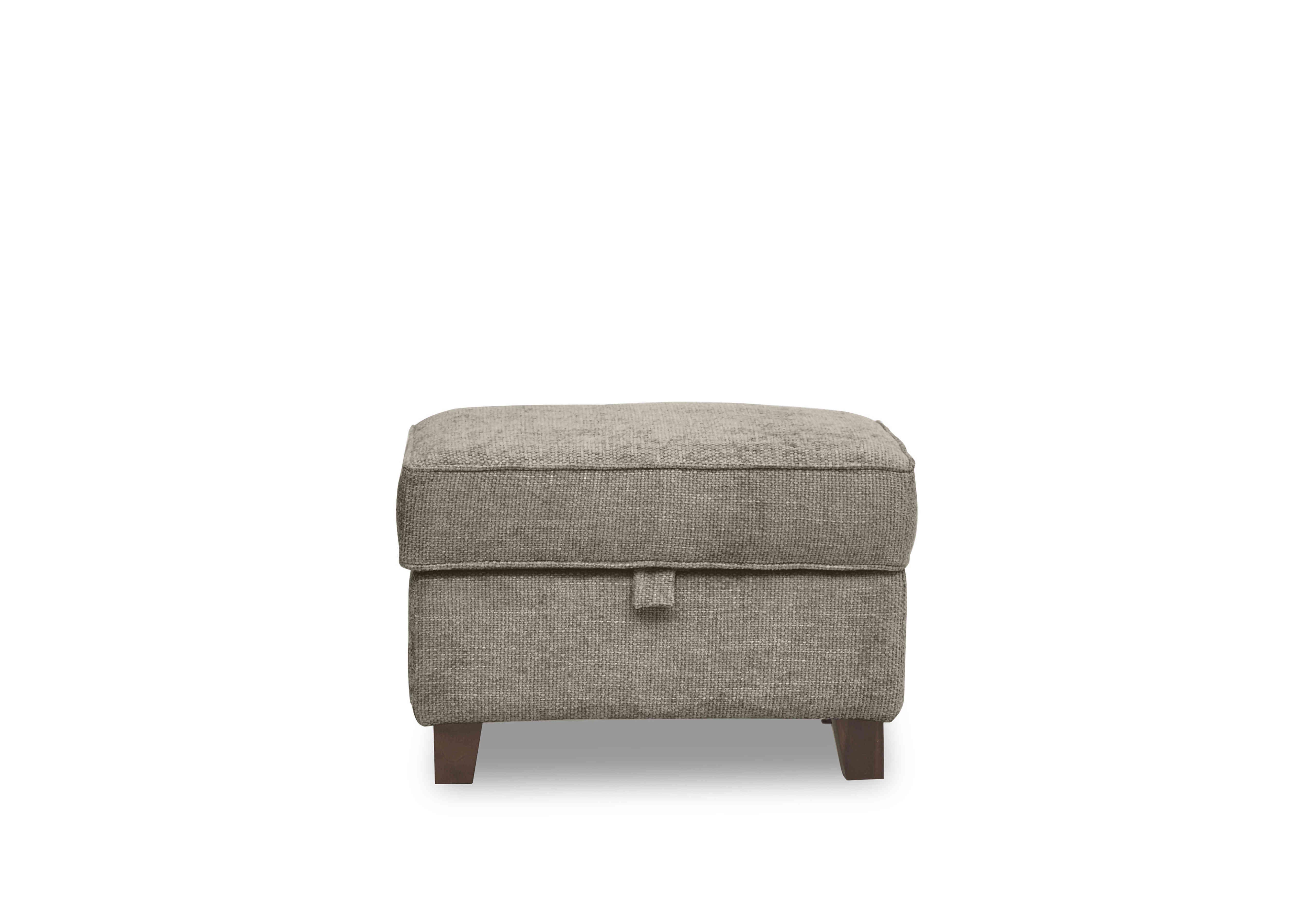 Tabitha Storage Footstool in Stone on Furniture Village