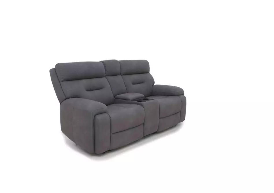Cinemax Media 2 Seater Fabric Power Recliner Sofa with Power Headrests