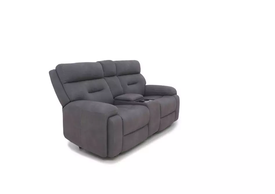 Cinemax Media 2 Seater Fabric Power Recliner Sofa with Power Headrests