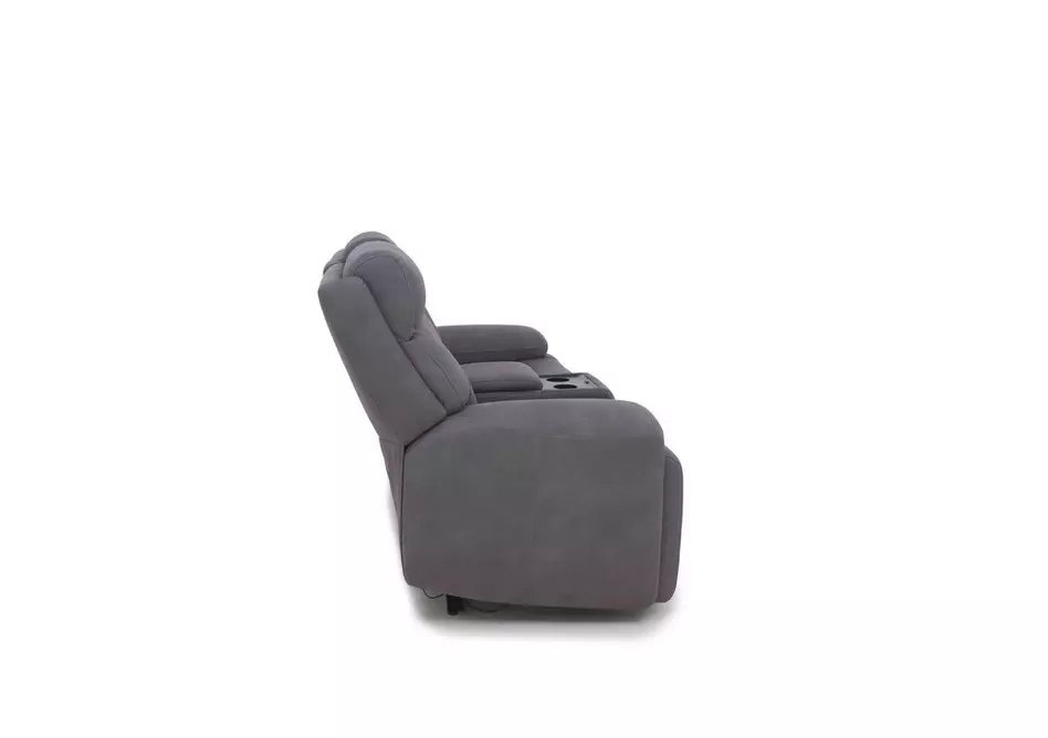 Cinemax Media 2 Seater Fabric Power Recliner Sofa with Power Headrests