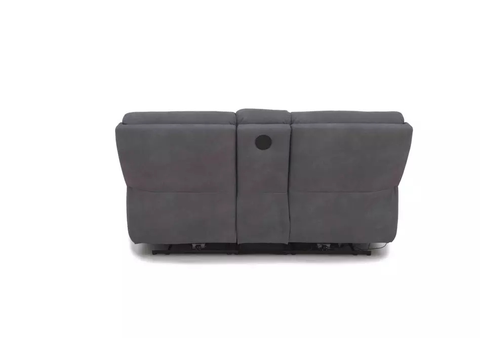 Cinemax Media 2 Seater Fabric Power Recliner Sofa with Power Headrests
