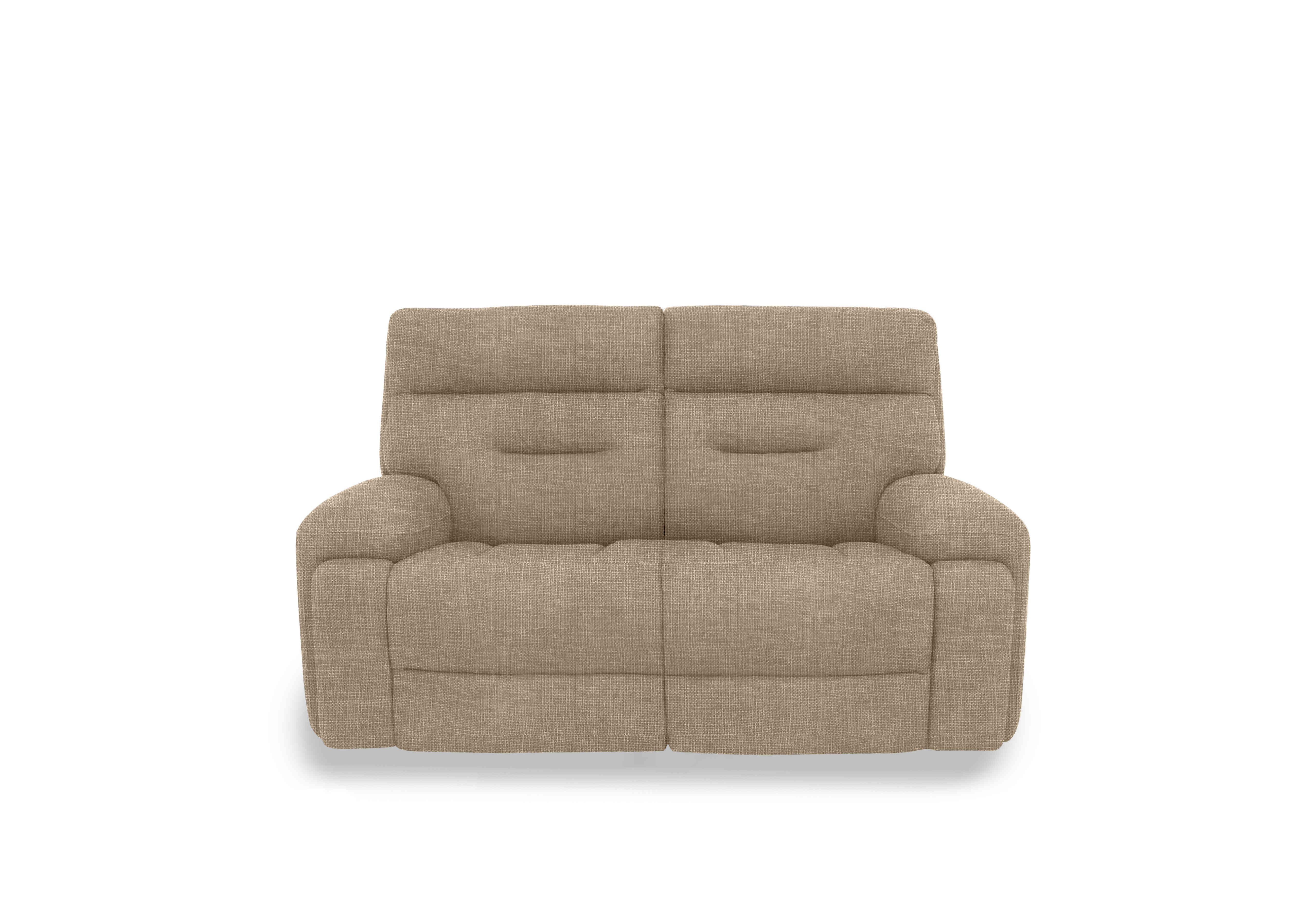 Cinemax 2 Seater Fabric Sofa in We-0103 Weave Cocoa on Furniture Village
