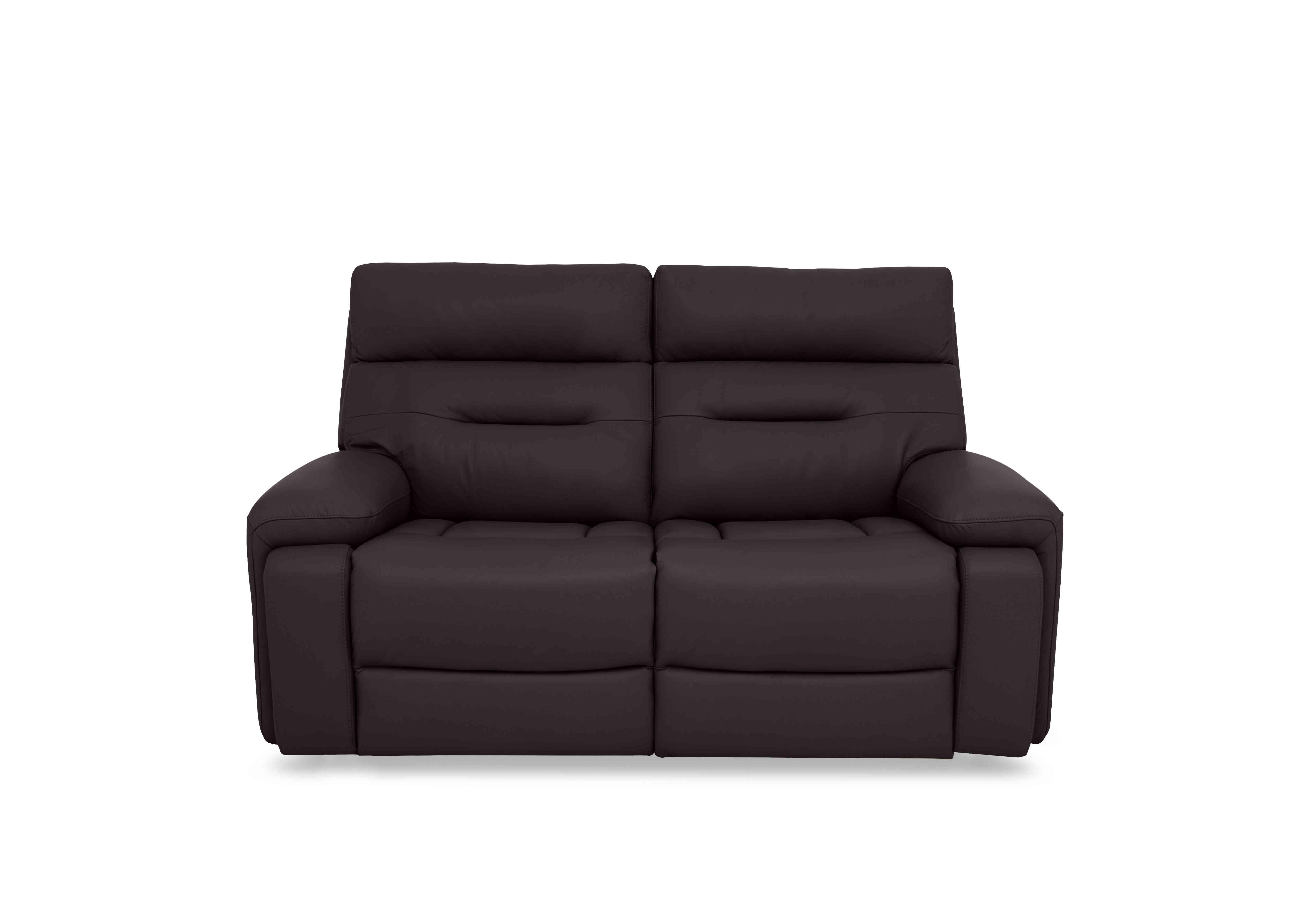 Cinemax 2 Seater Leather Sofa in Lx-6413 Espresso on Furniture Village