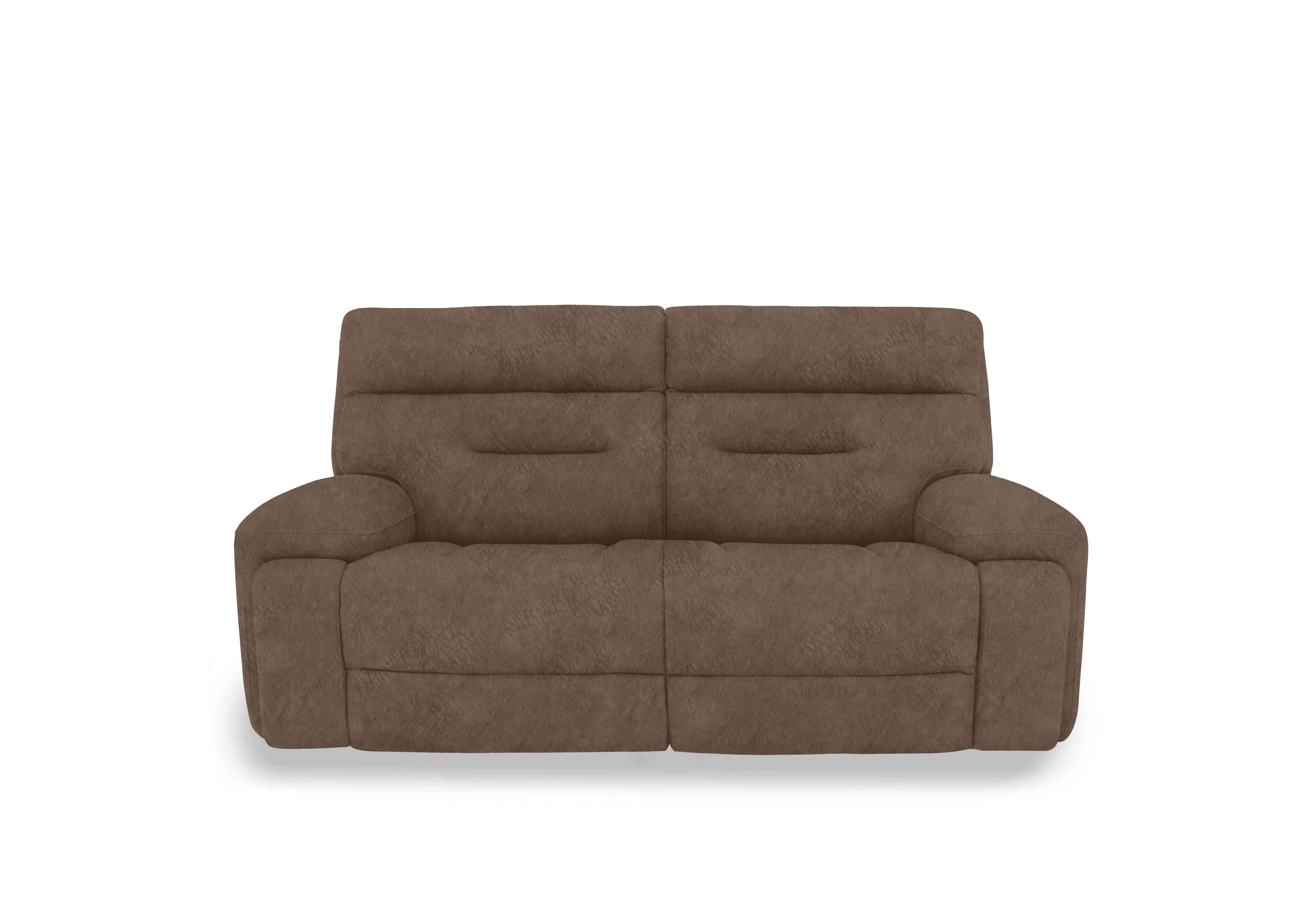 Cinemax 3 Seater Fabric Sofa in Be-0105 Marble Classic Brown on Furniture Village