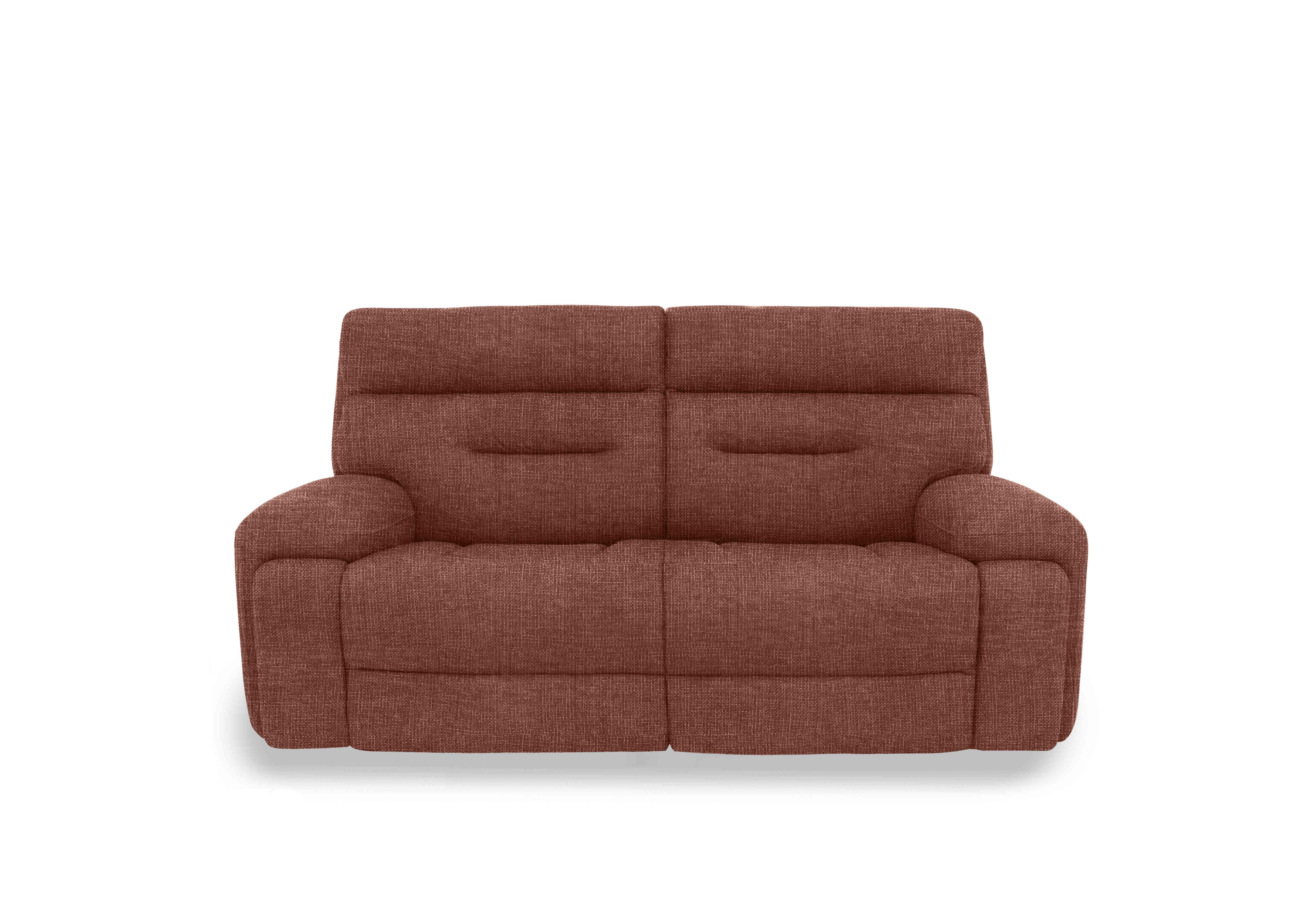 Cinemax 3 Seater Fabric Sofa in Hf-0105 Halifax Red Maple on Furniture Village