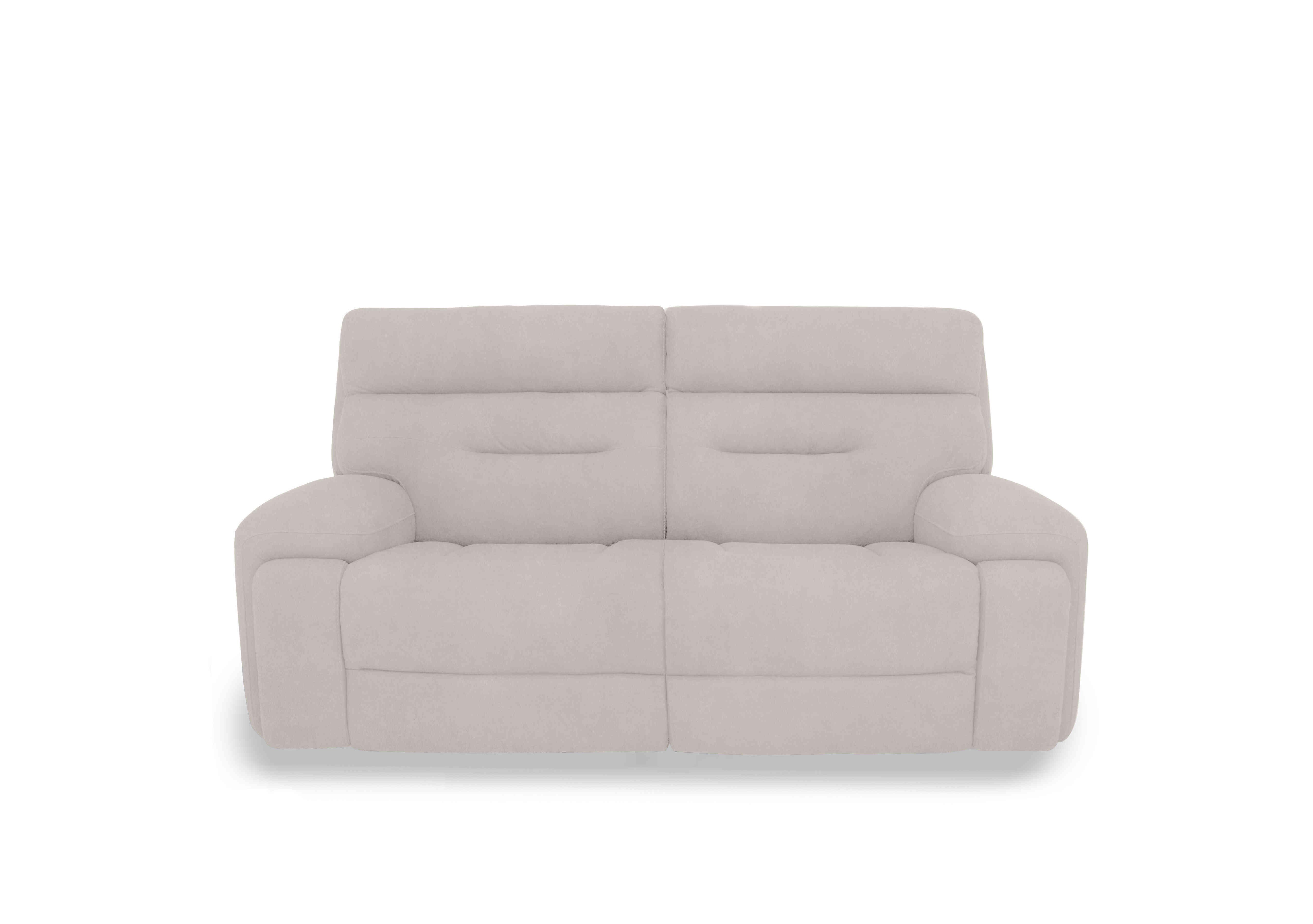 Cinemax 3 Seater Fabric Sofa in Vv-0307 Velvet White on Furniture Village