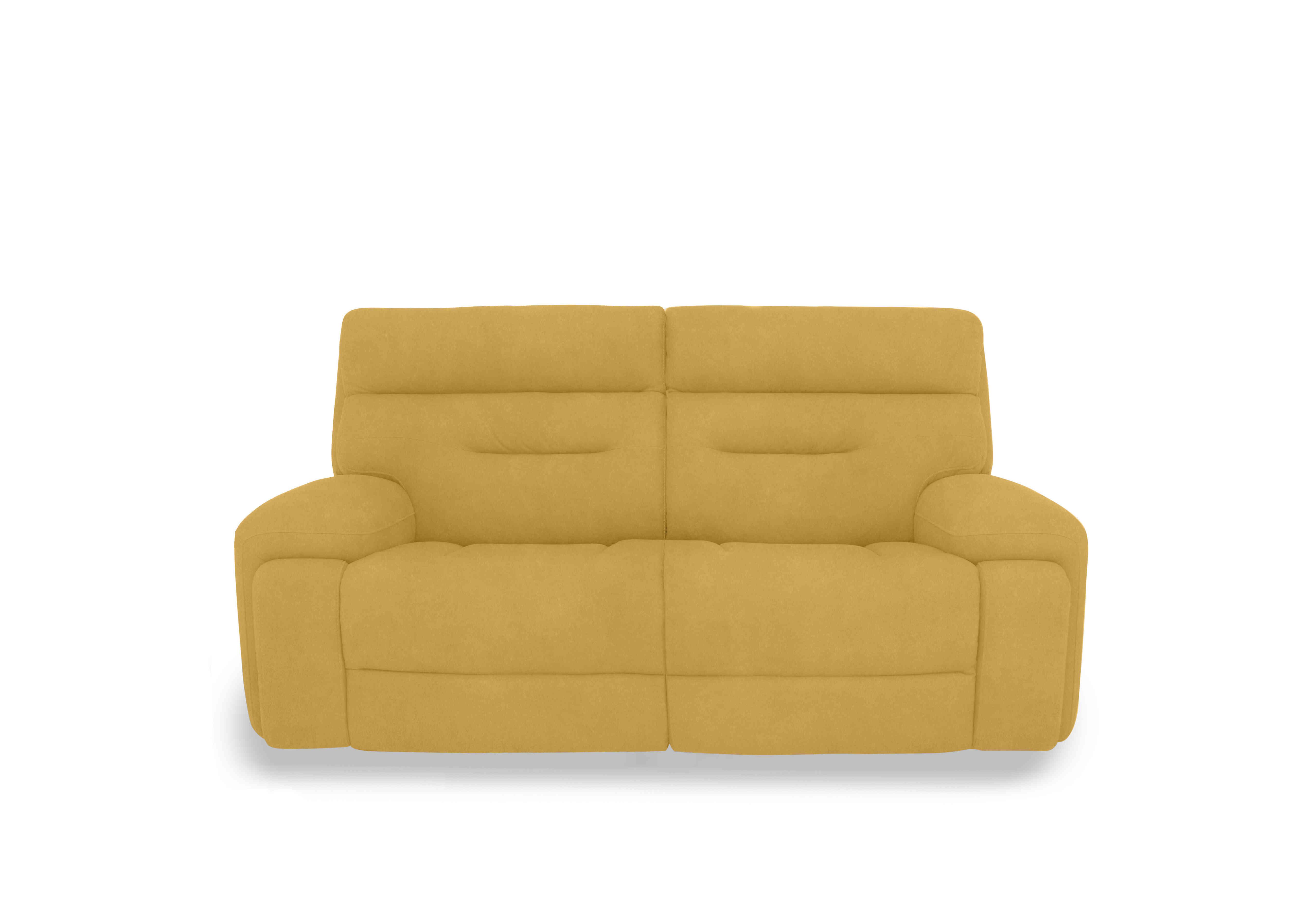 Cinemax 3 Seater Fabric Sofa in Vv-0310 Velvet Giallo on Furniture Village