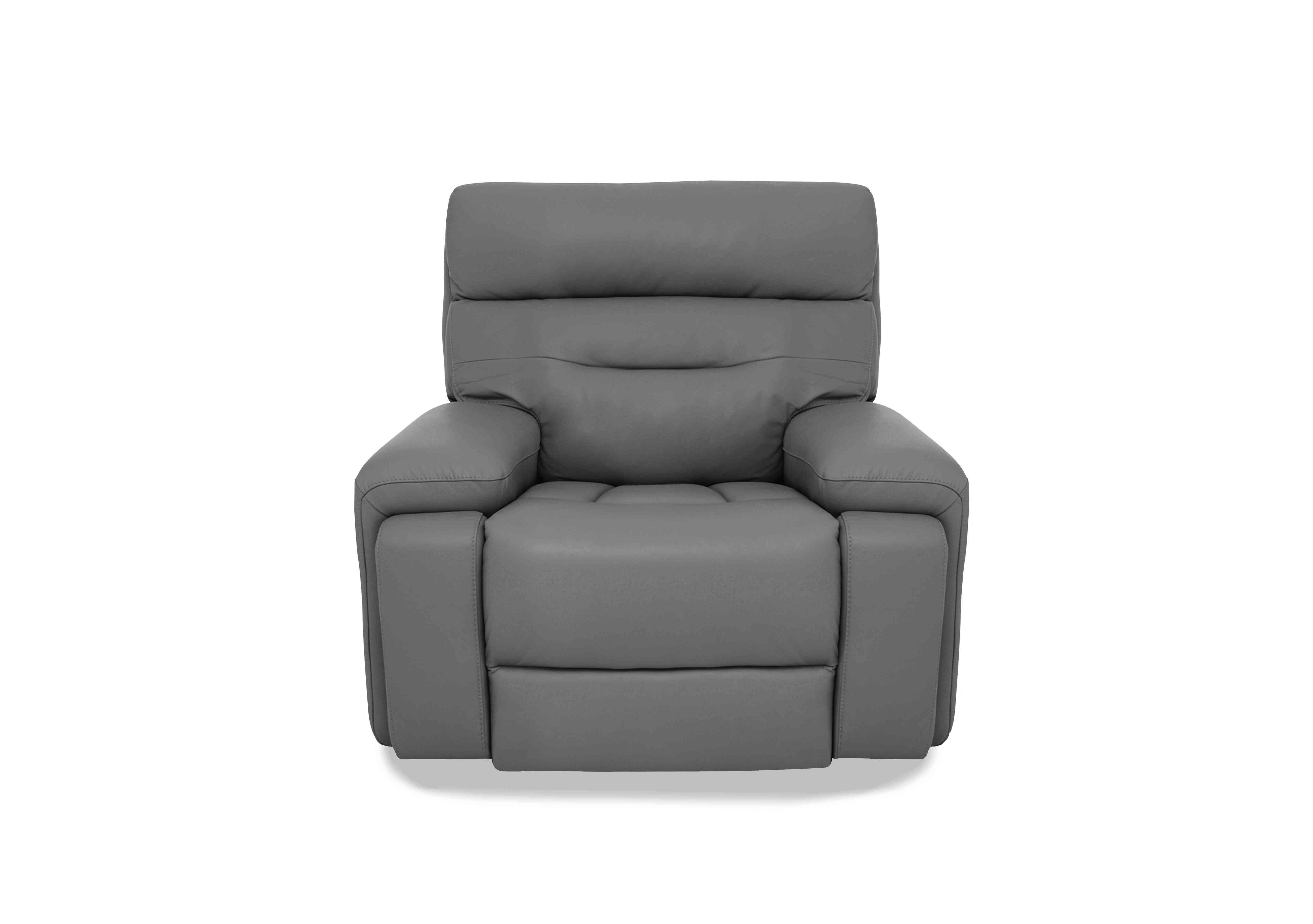 Cinemax Leather Chair in La-4825 Natural Ash on Furniture Village