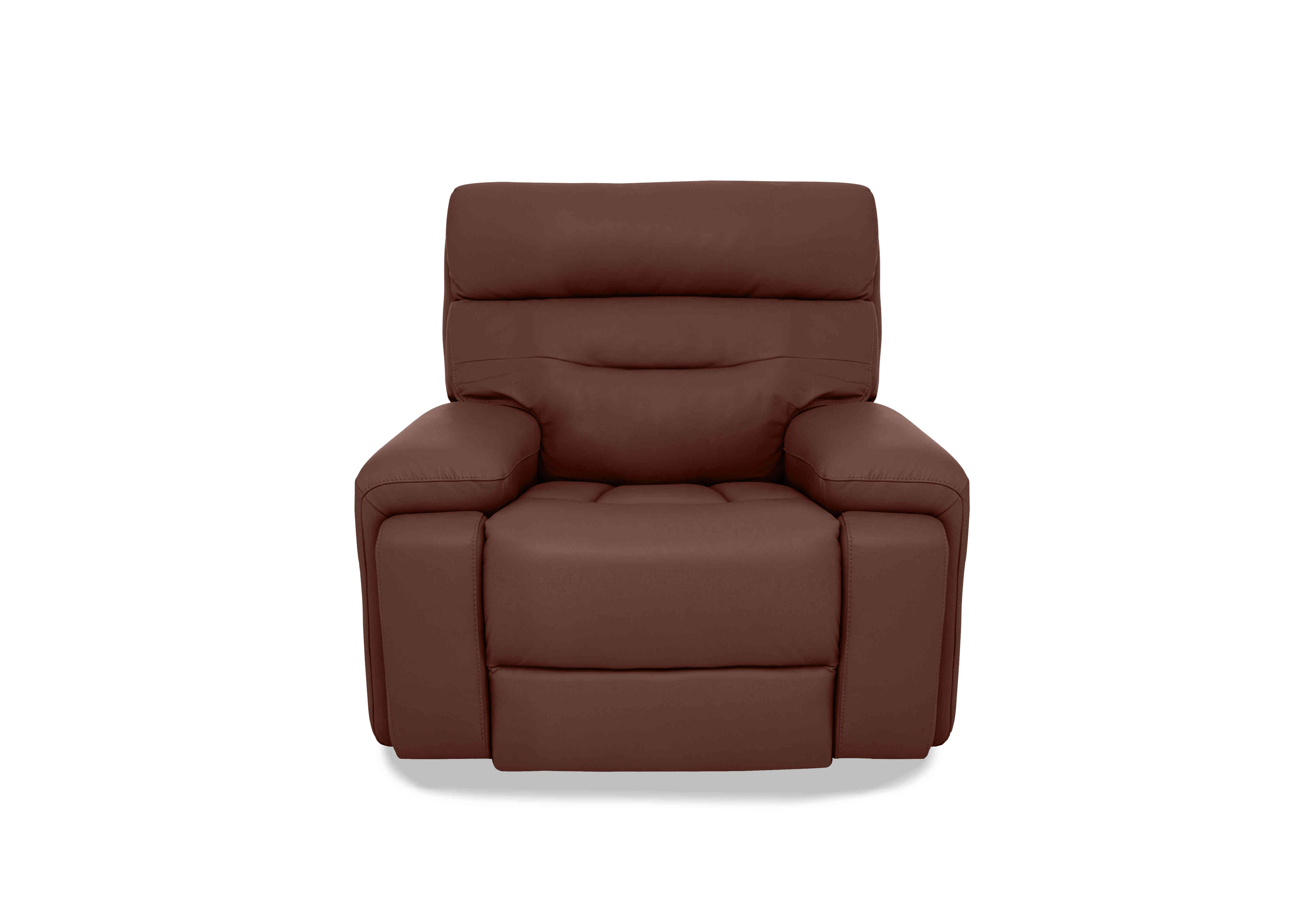 Cinemax Leather Chair in La-4826 Natural Redmaple on Furniture Village