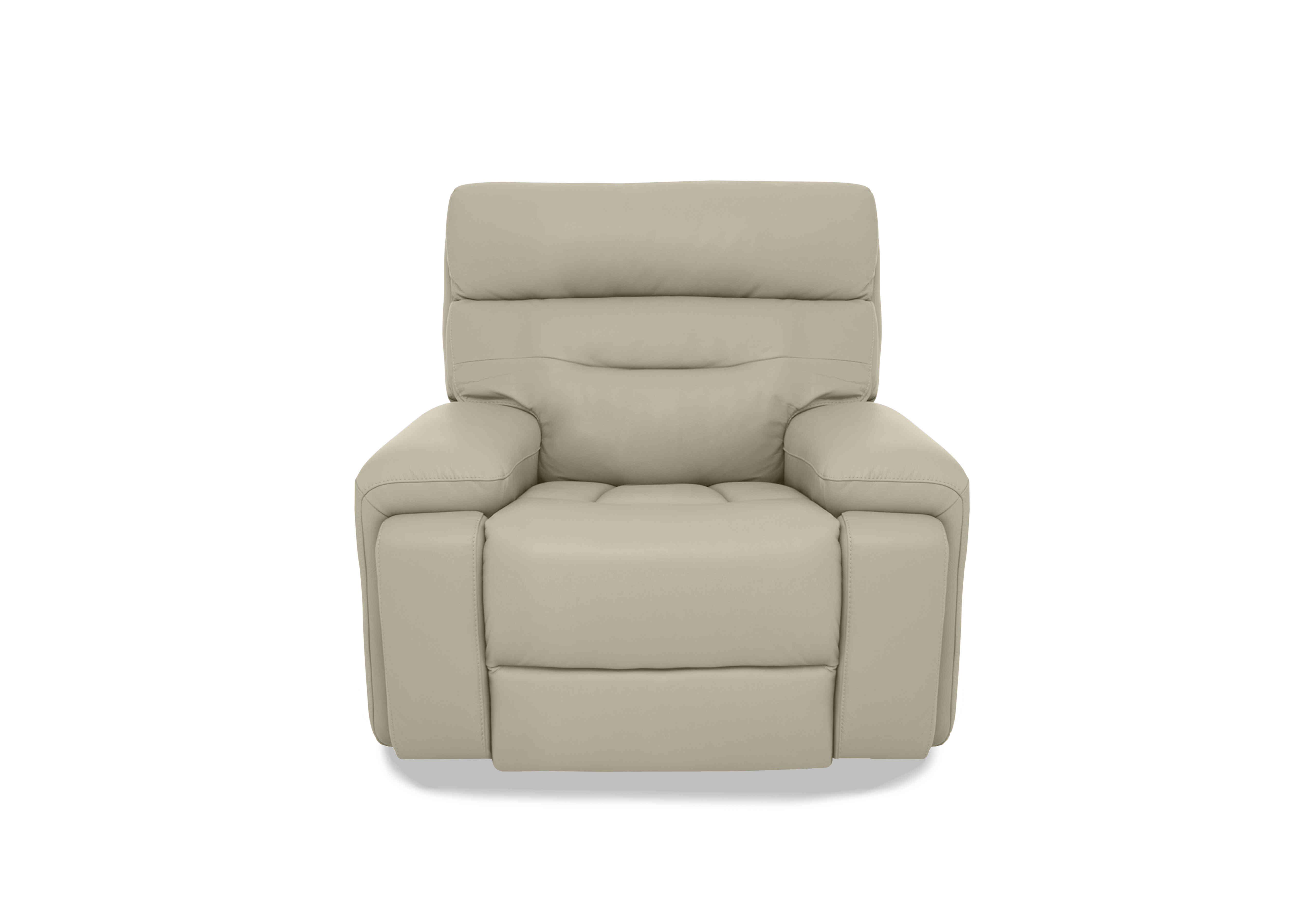 Cinemax Leather Chair in La-4827 Natural Sand on Furniture Village