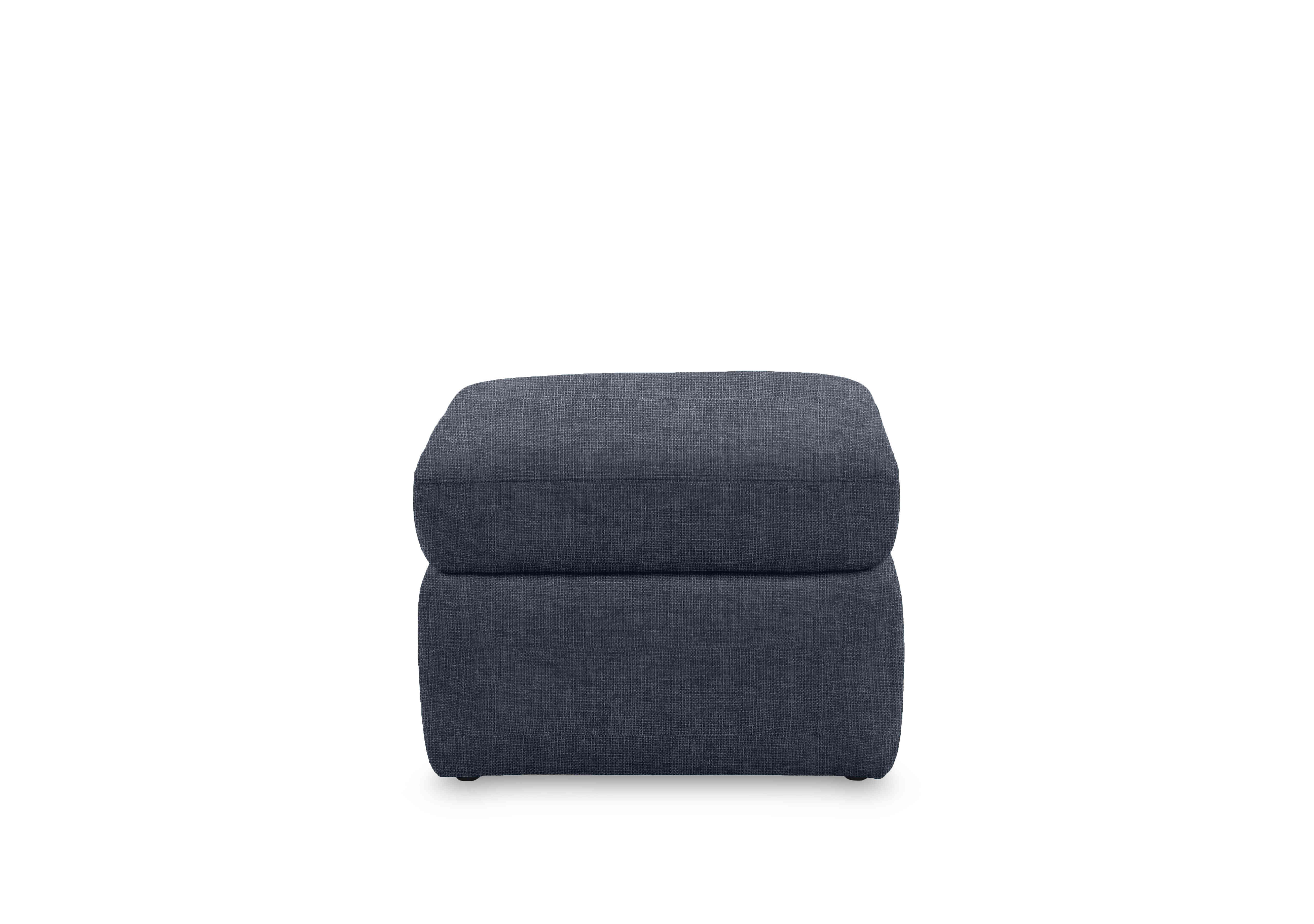 Cinemax Fabric Storage Footstool in Hf-0101 Halifax Charcoal on Furniture Village