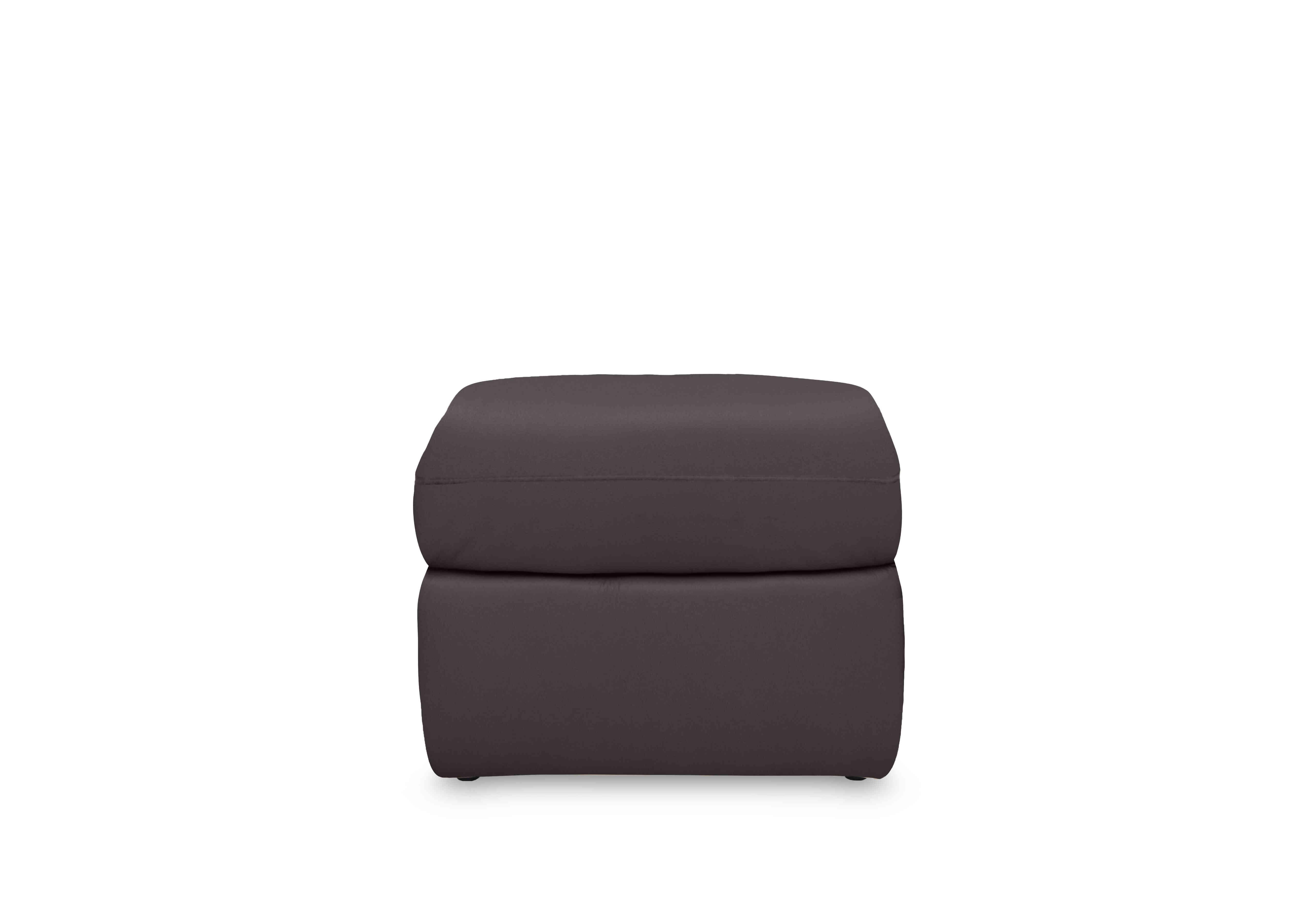 Cinemax Leather Storage Footstool in Lx-6404 Piompo on Furniture Village