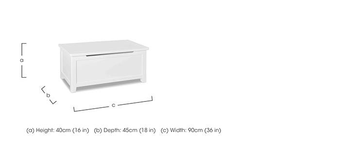 Grace Blanket Box in  on Furniture Village