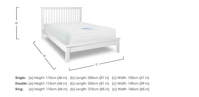 Grace Bed Frame in  on Furniture Village
